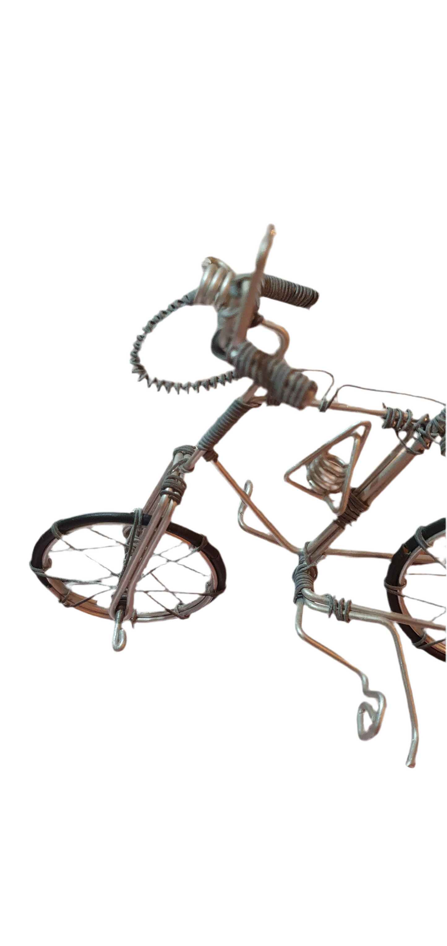 Unique handmade wire wheel
