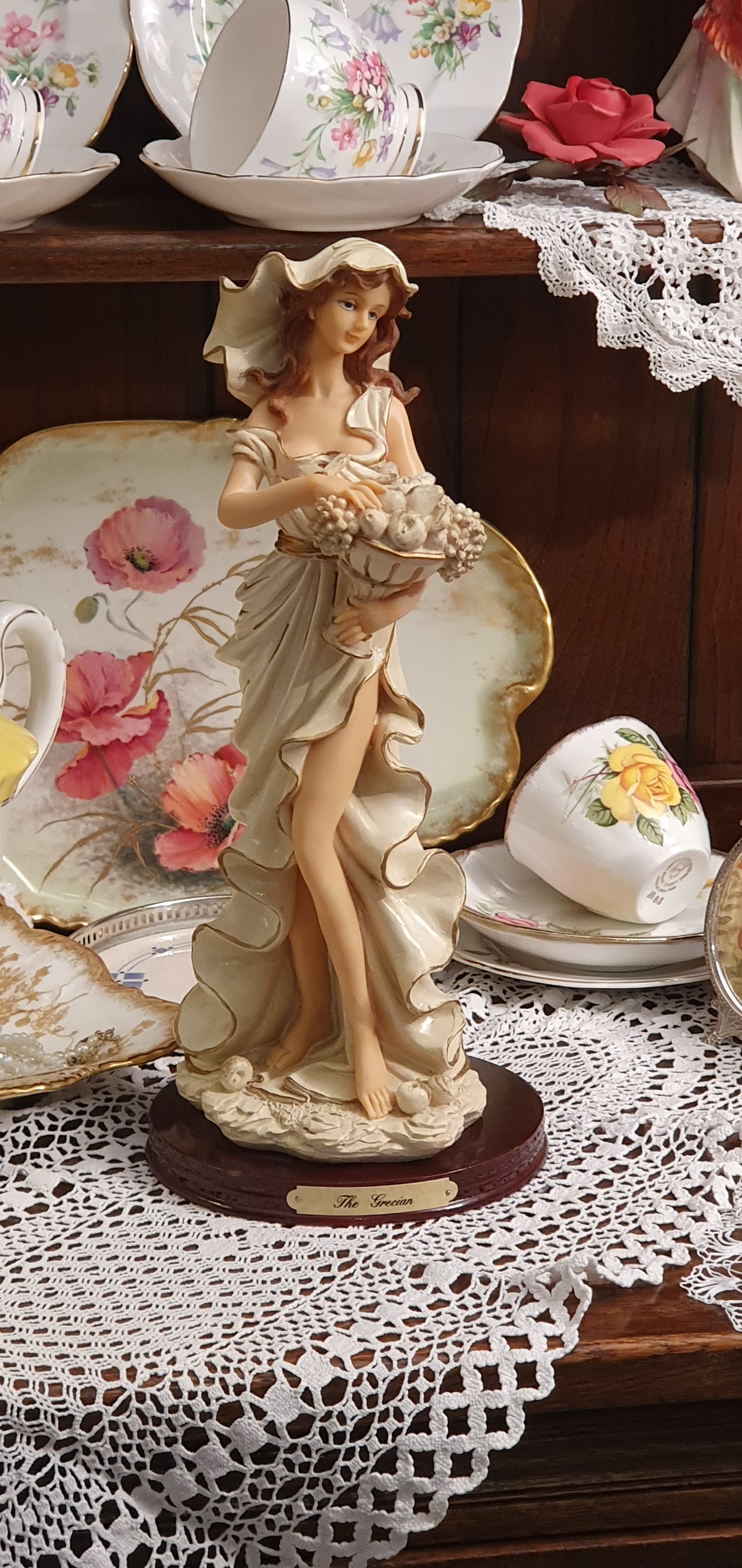 A Regency Fine Arts figure named The Grecian.