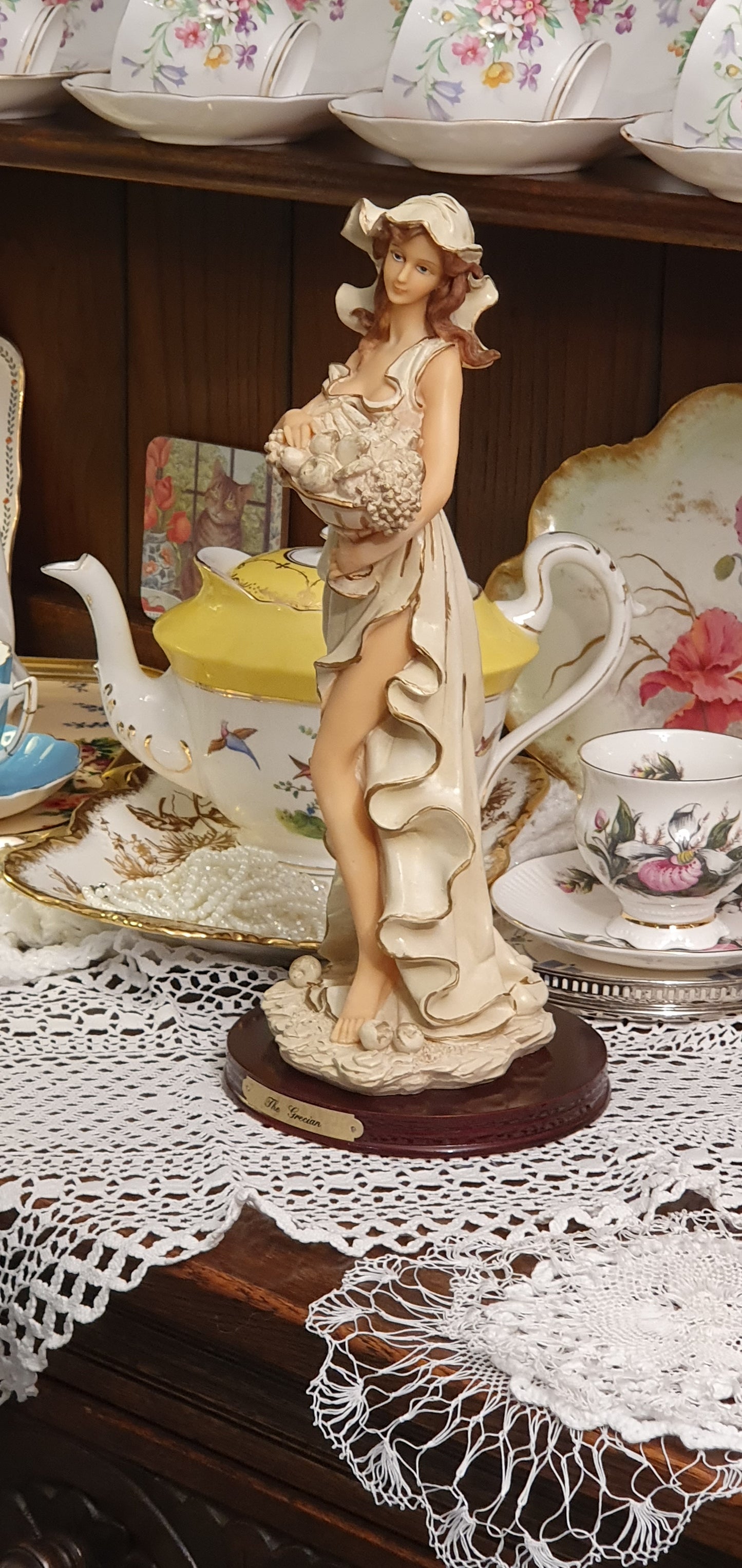 A Regency Fine Arts figure named The Grecian.