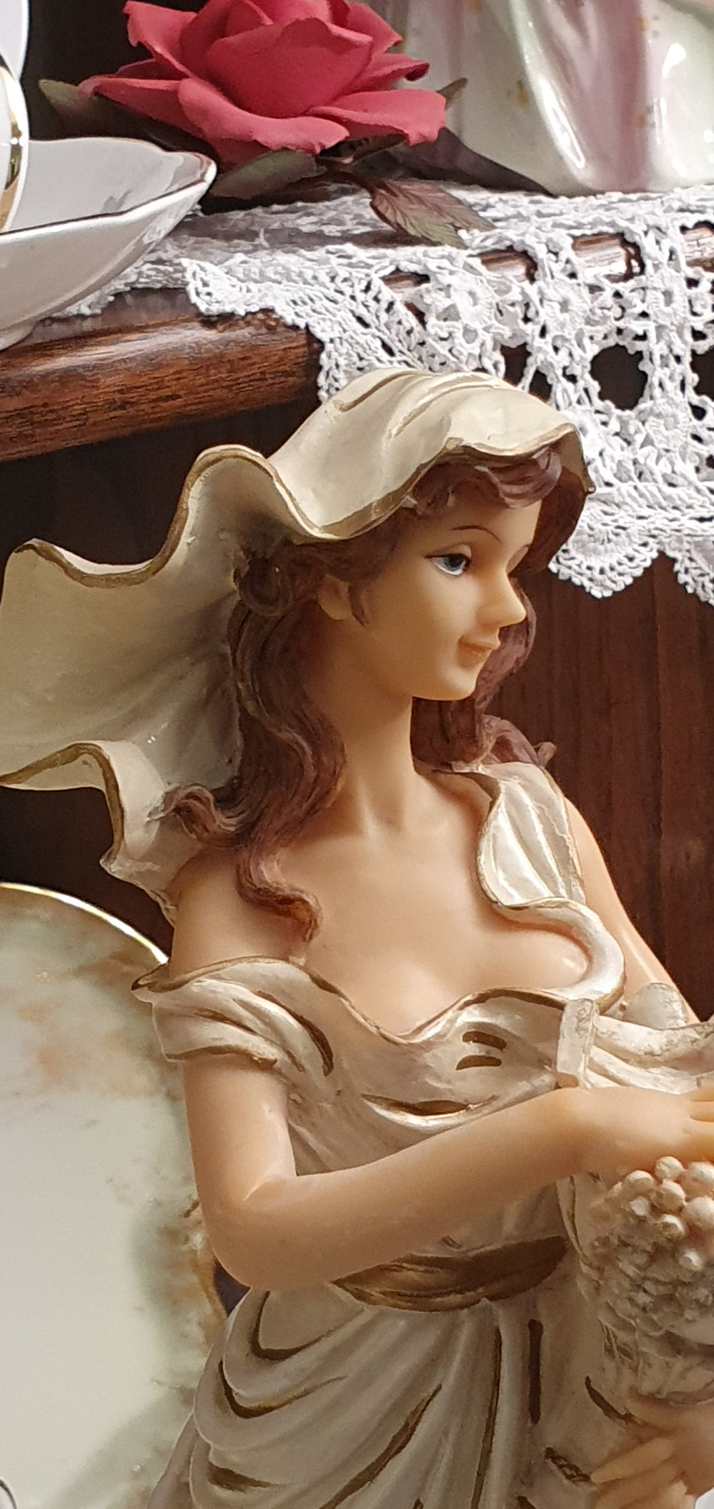 A Regency Fine Arts figure named The Grecian.