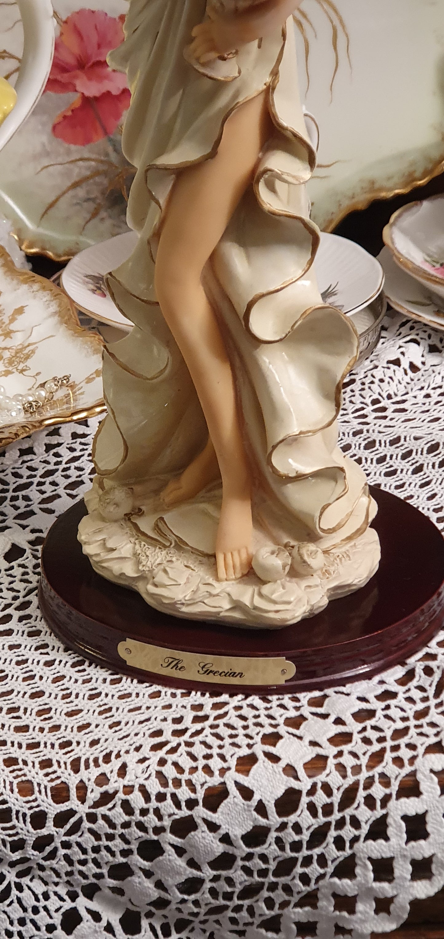 A Regency Fine Arts figure named The Grecian.