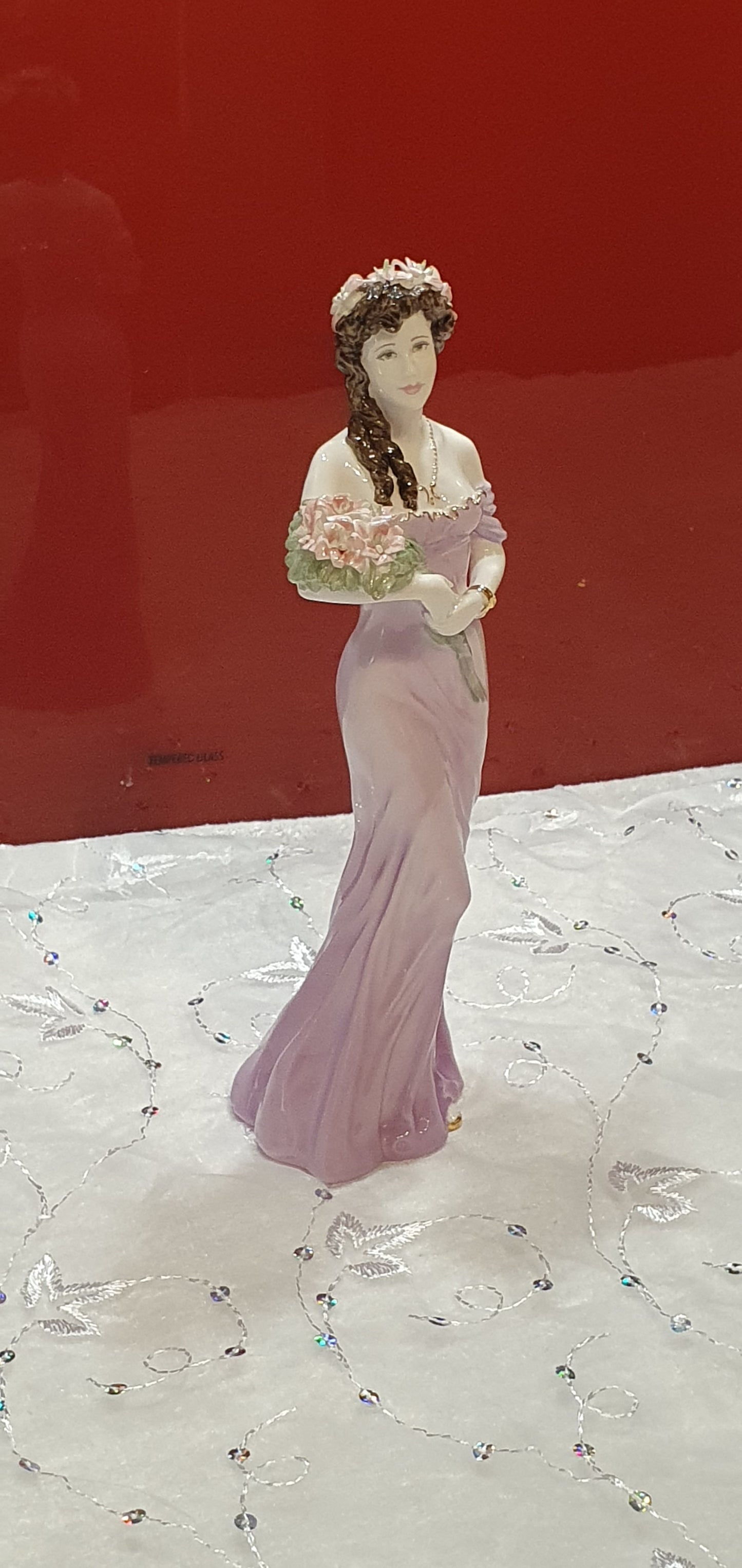 Coalport figure - Lily Flowers of love collection - Collection Flowers of Love.