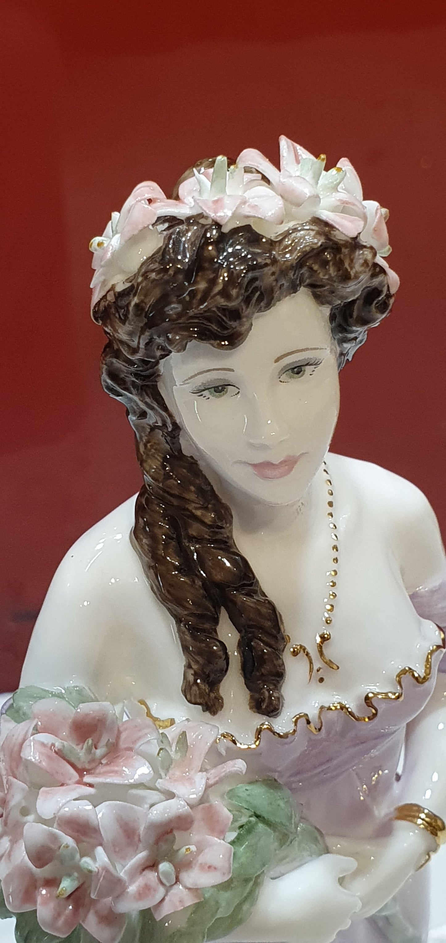 Coalport figure - Lily Flowers of love collection - Collection Flowers of Love.