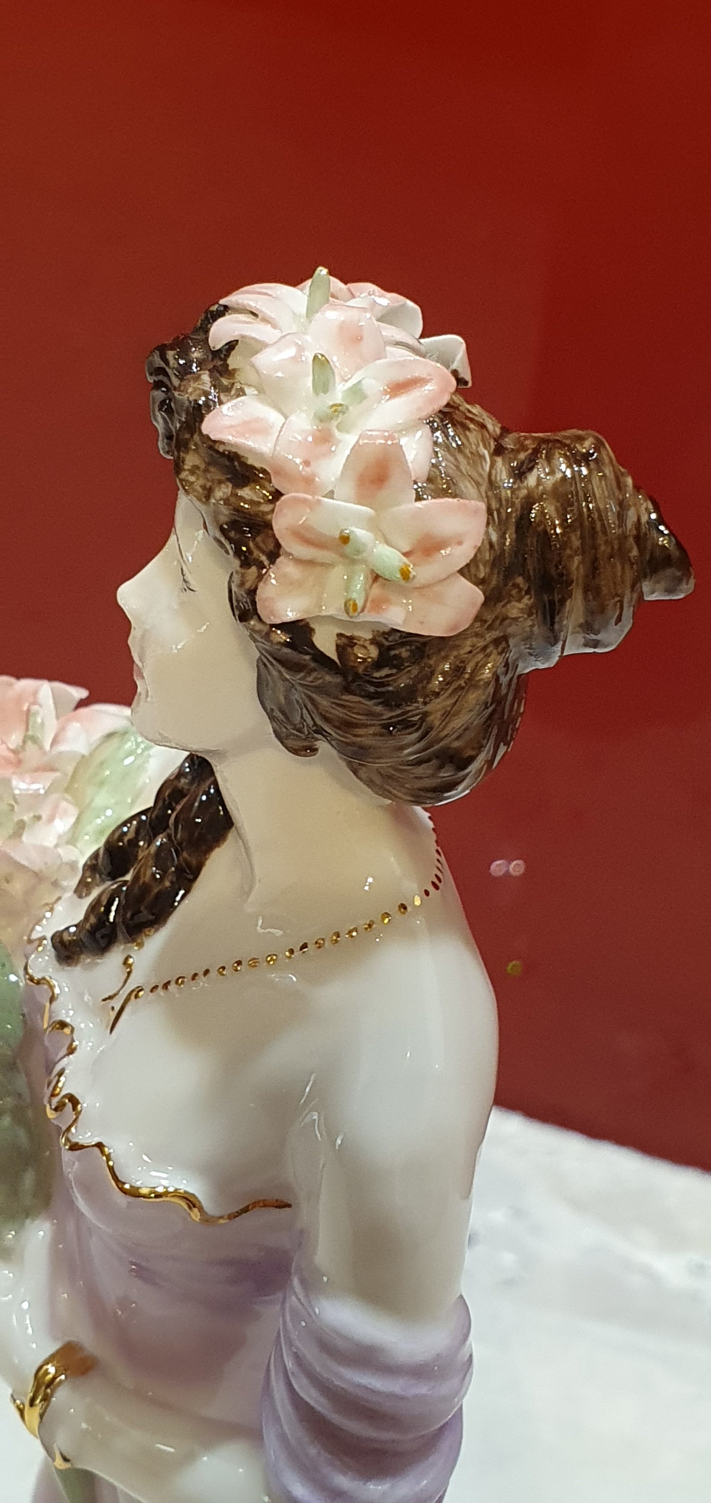 Coalport figure - Lily Flowers of love collection - Collection Flowers of Love.