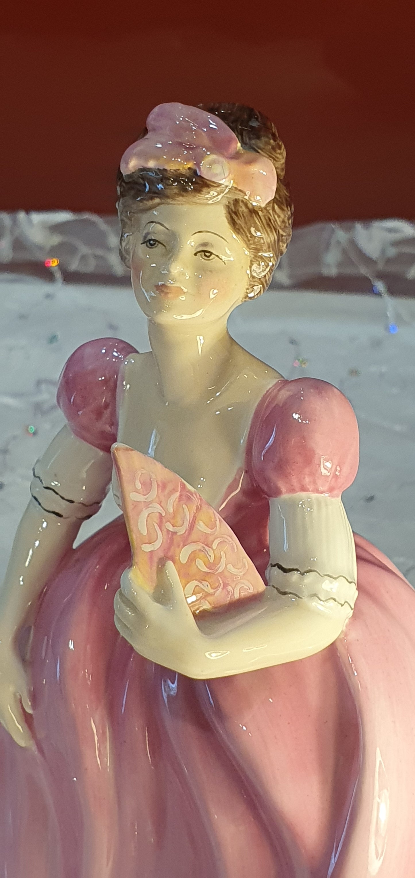 Francessca Art Pottery Staffordshire Figurine 1978 Francessca Art Pottery Staffordshire Figurine.