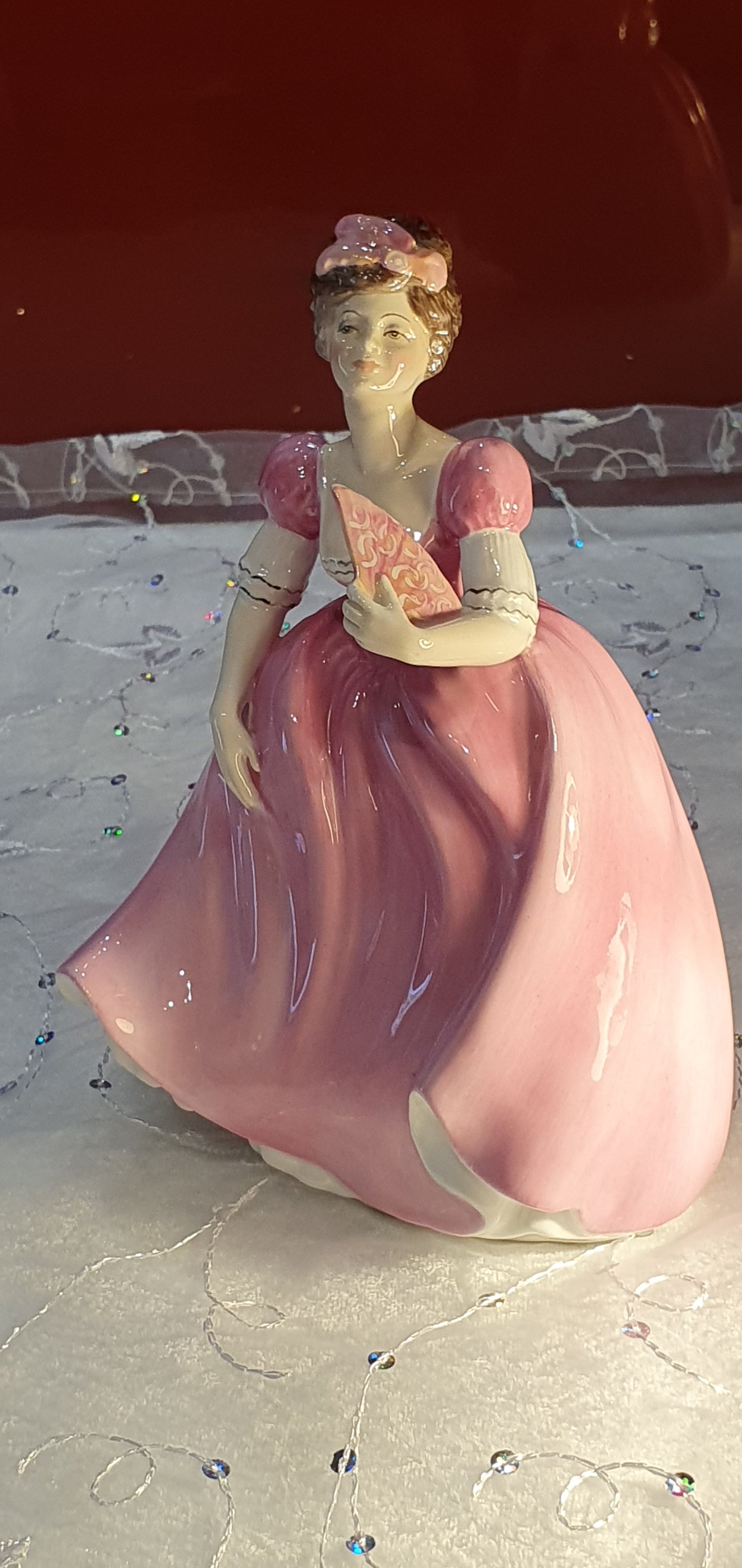 Francessca Art Pottery Staffordshire Figurine 1978 Francessca Art Pottery Staffordshire Figurine.