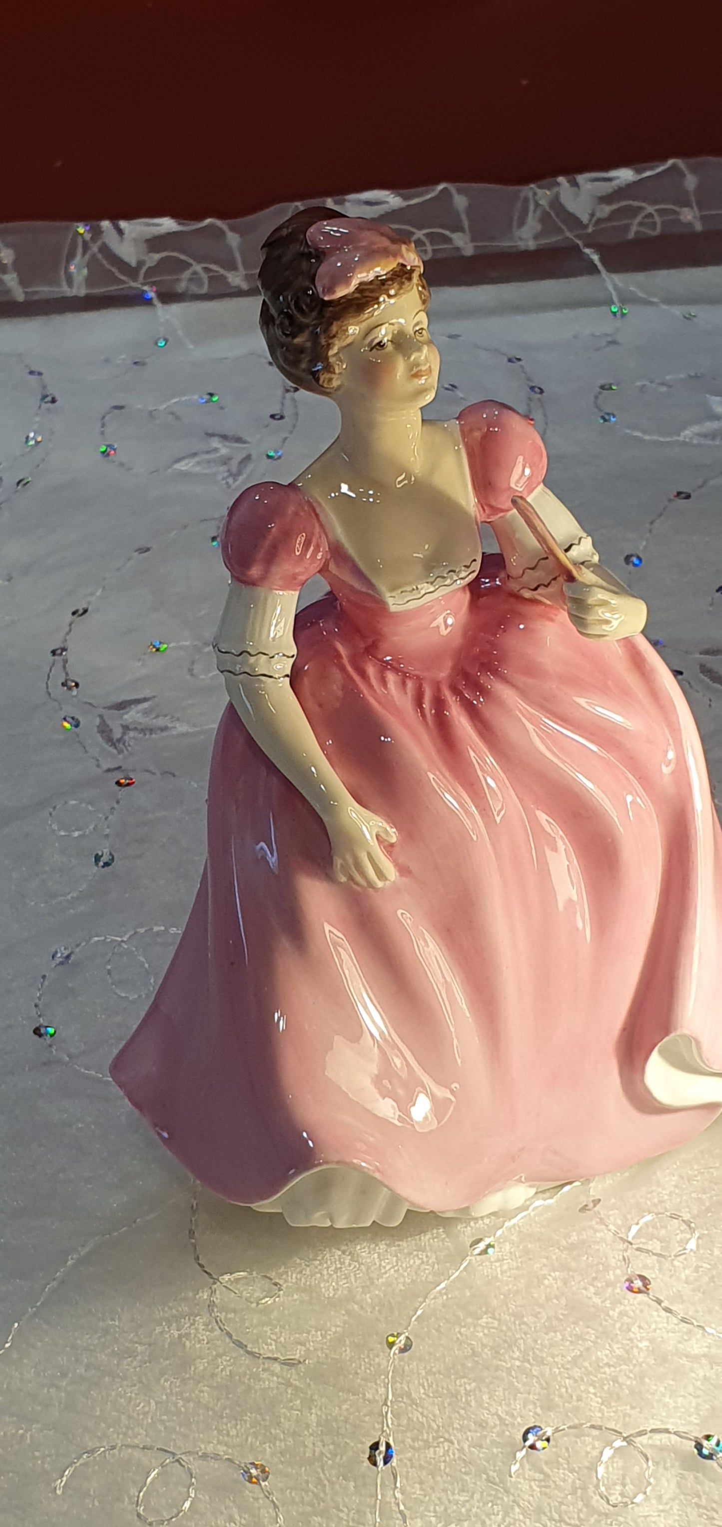 Francessca Art Pottery Staffordshire Figurine 1978 Francessca Art Pottery Staffordshire Figurine.