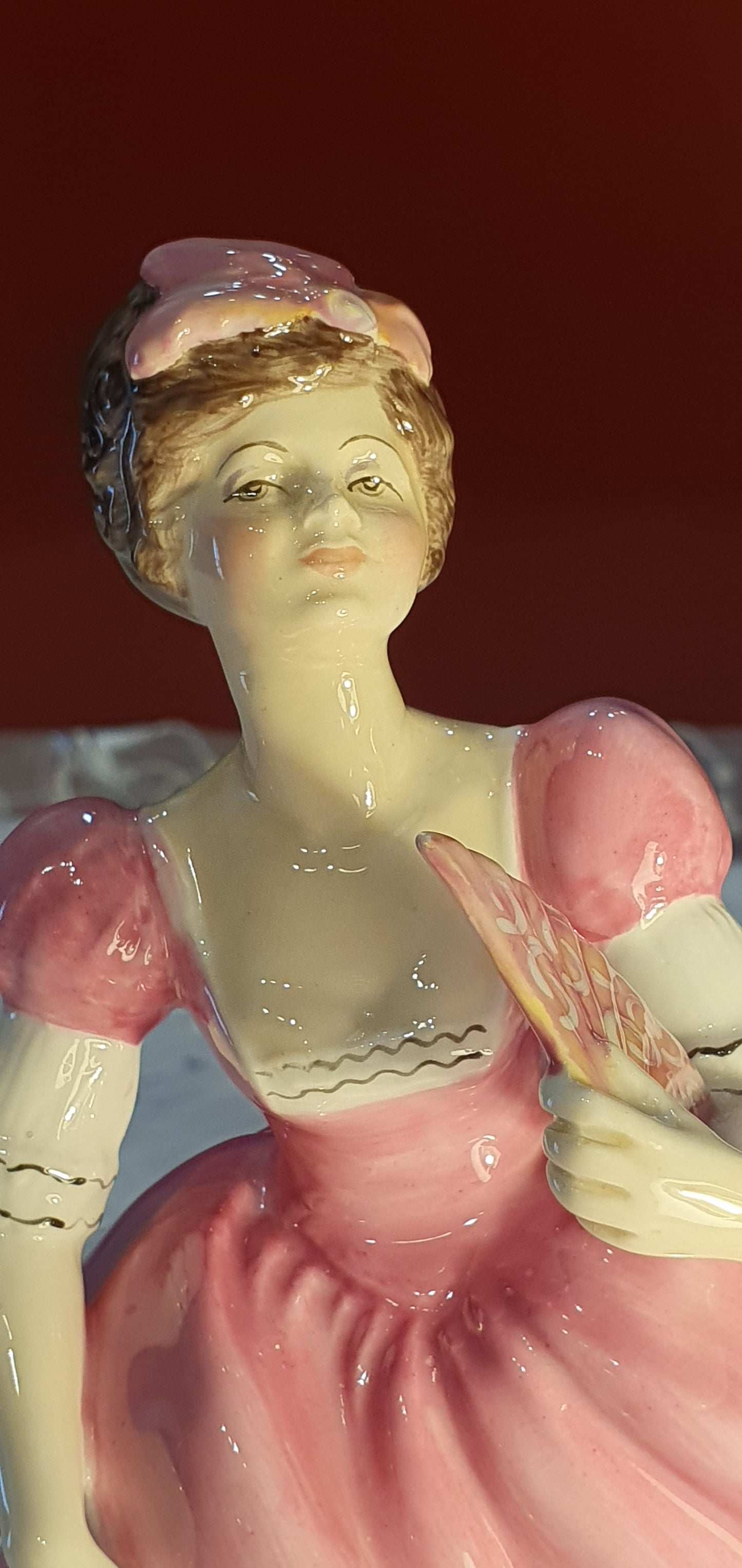 Francessca Art Pottery Staffordshire Figurine 1978 Francessca Art Pottery Staffordshire Figurine.
