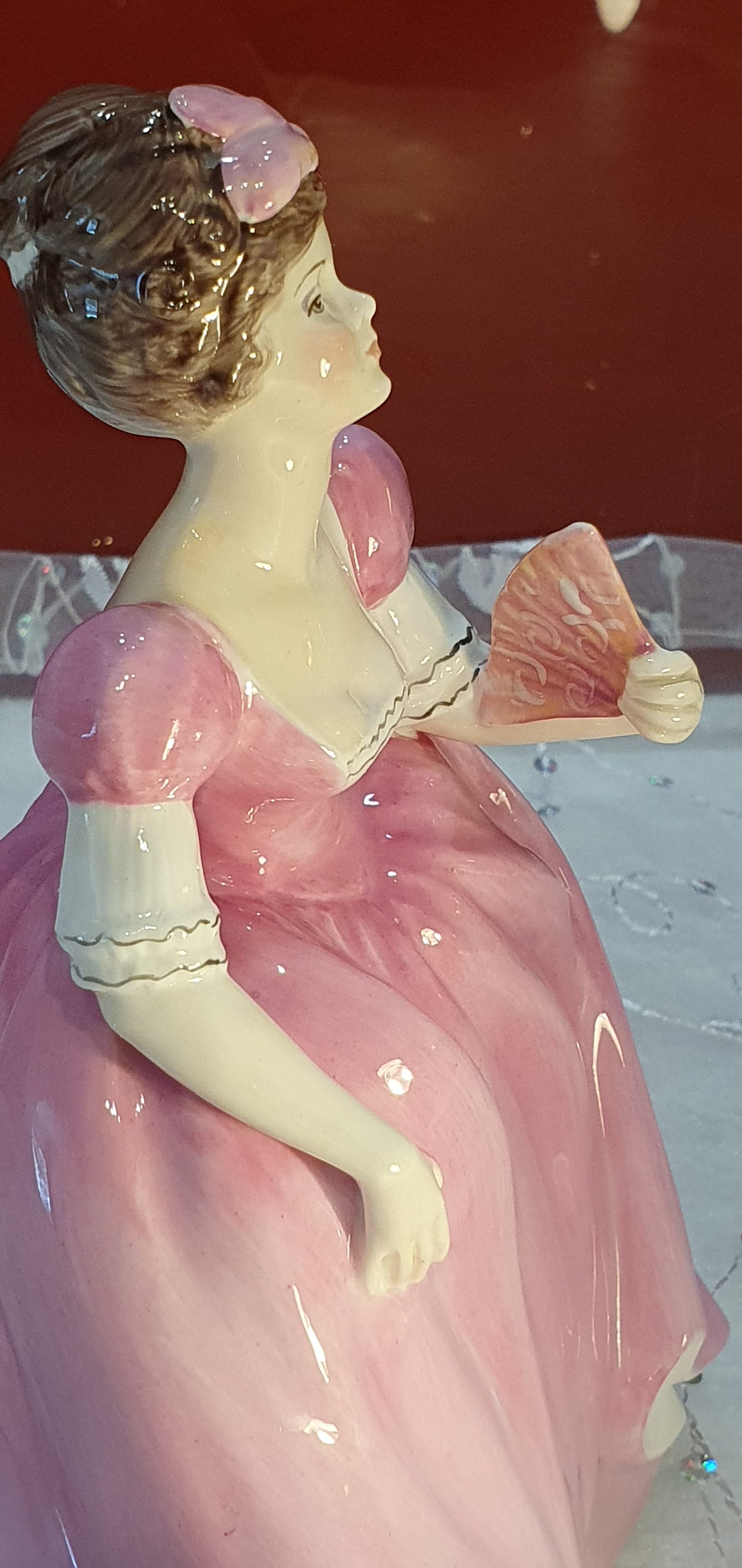 Francessca Art Pottery Staffordshire Figurine 1978 Francessca Art Pottery Staffordshire Figurine.