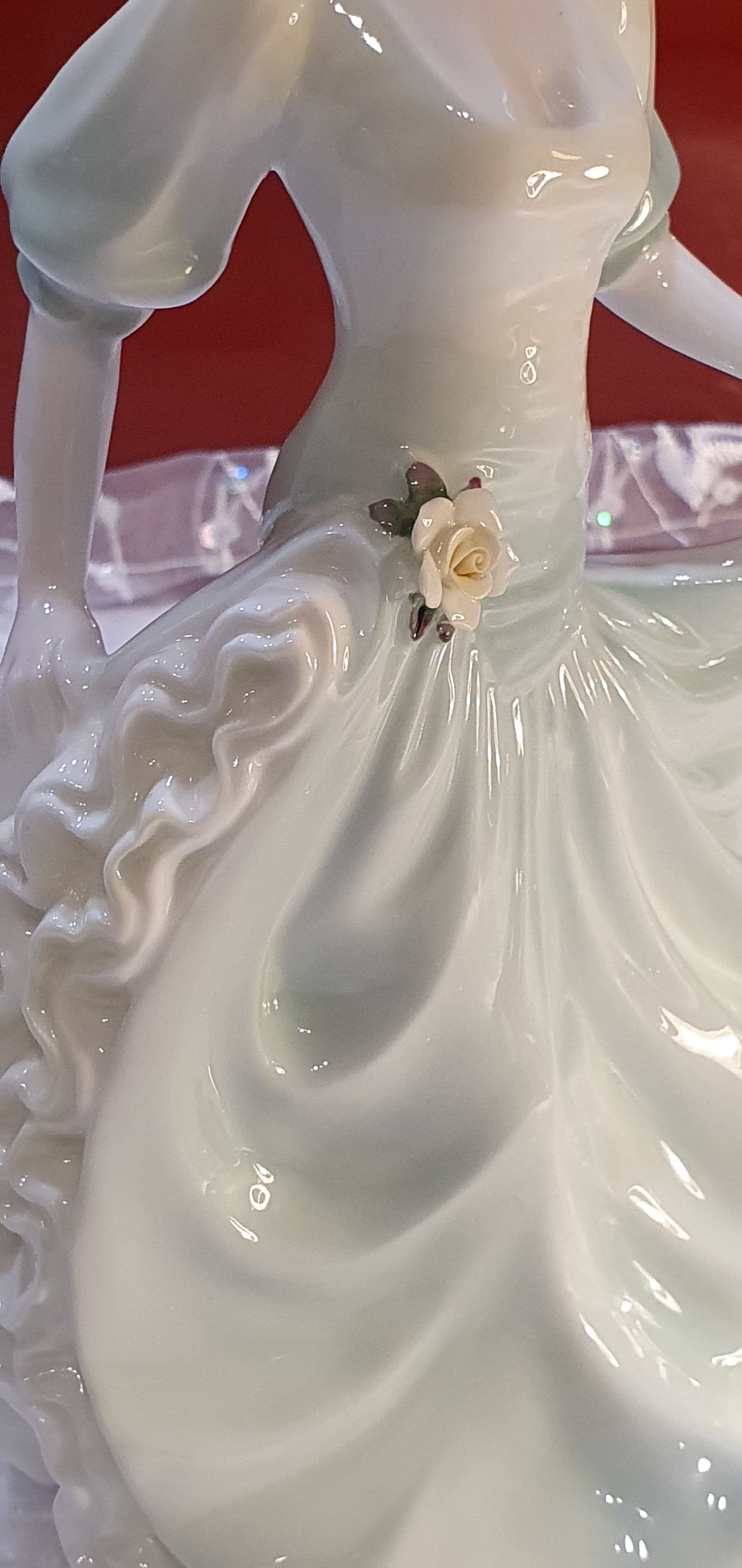 Coalport Ladies of Fashion Honeymoon Porcelain Figure.