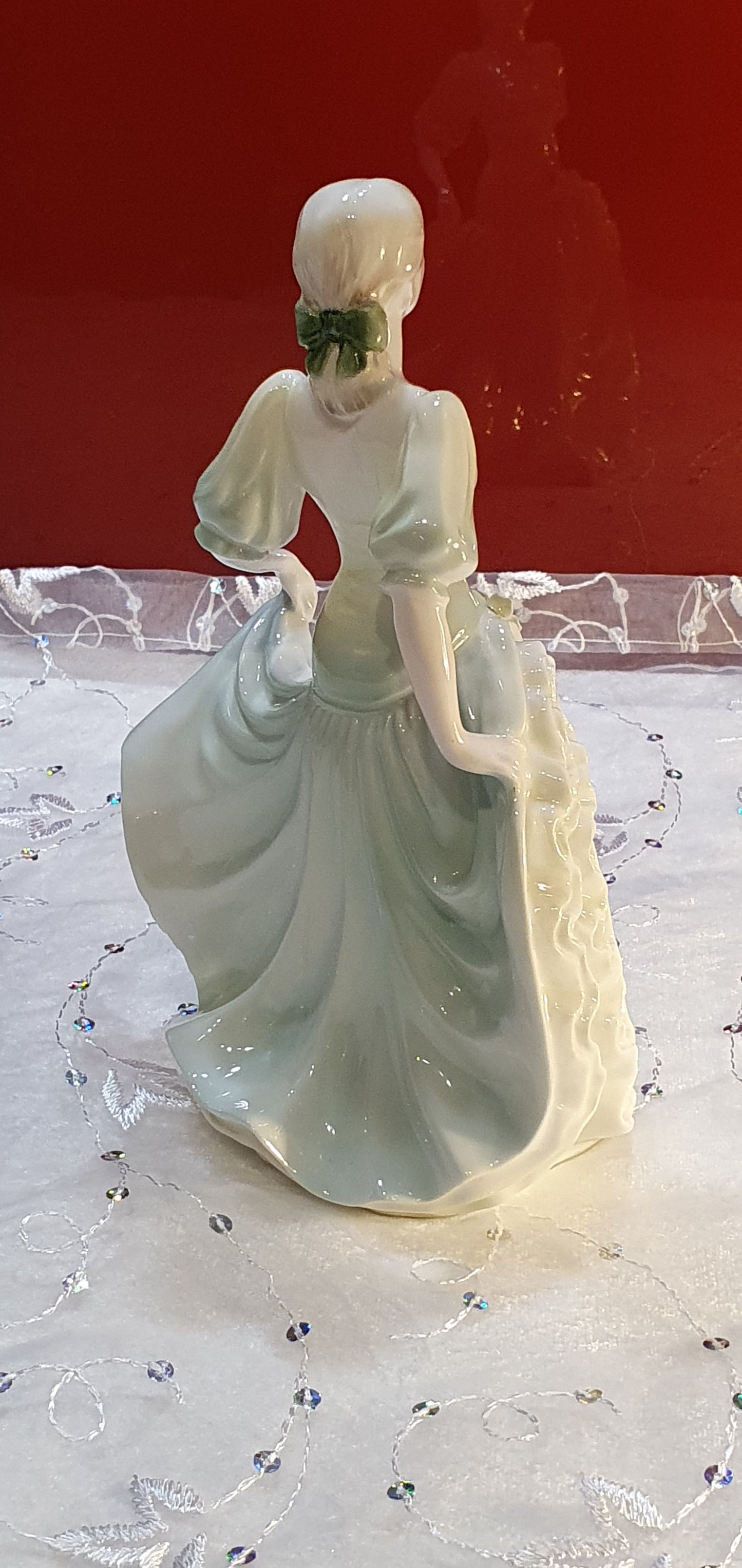 Coalport Ladies of Fashion Honeymoon Porcelain Figure.