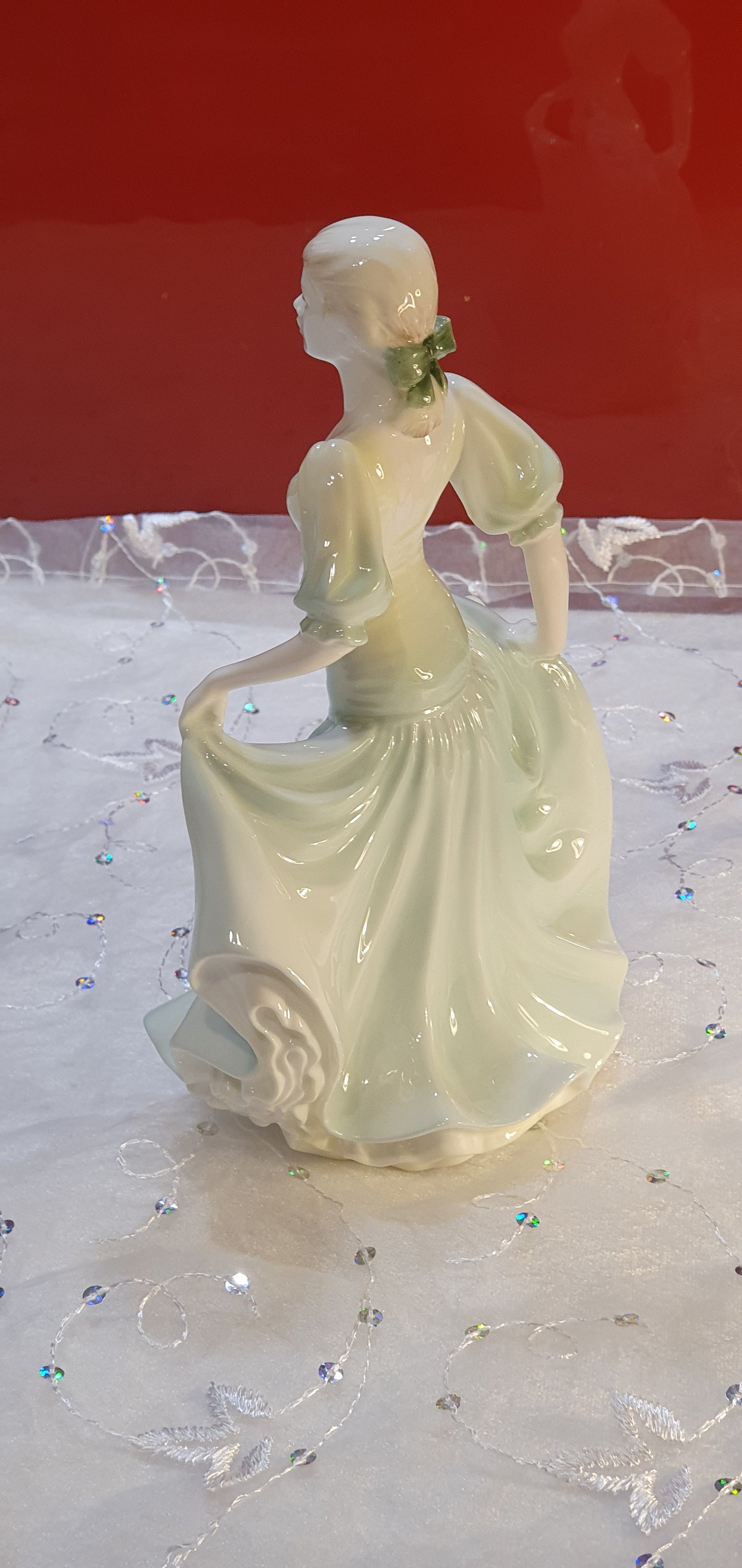 Coalport Ladies of Fashion Honeymoon Porcelain Figure.