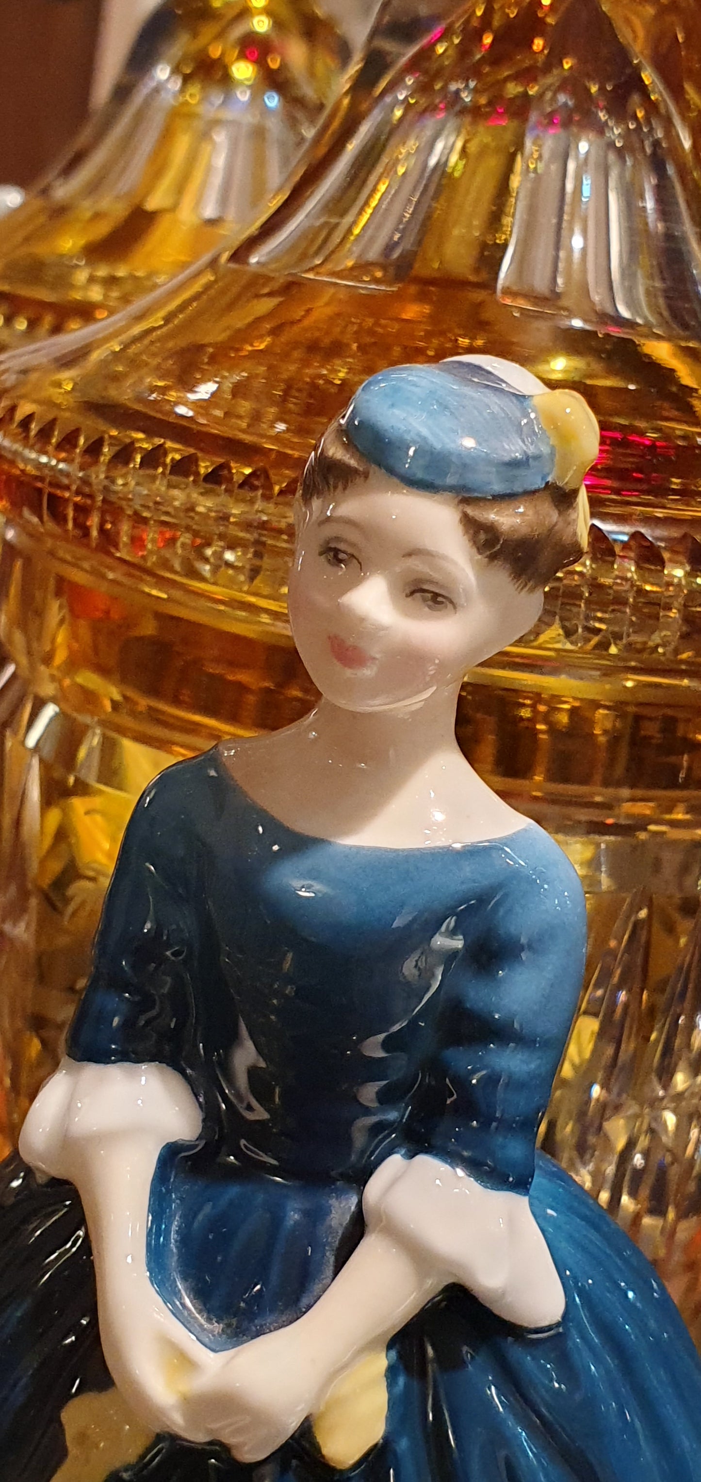 A Royal Doulton figure called 'Cherie'.