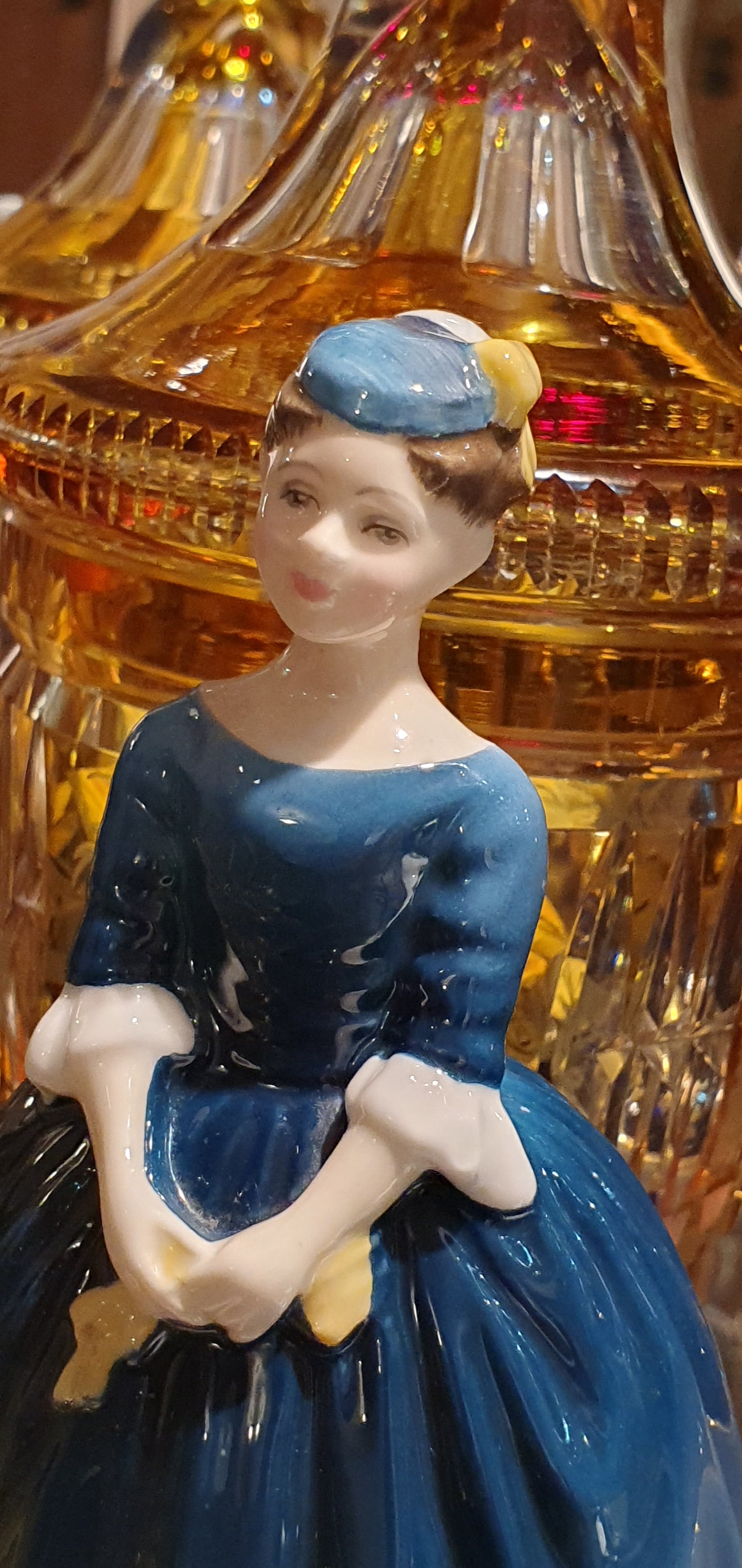 A Royal Doulton figure called 'Cherie'.