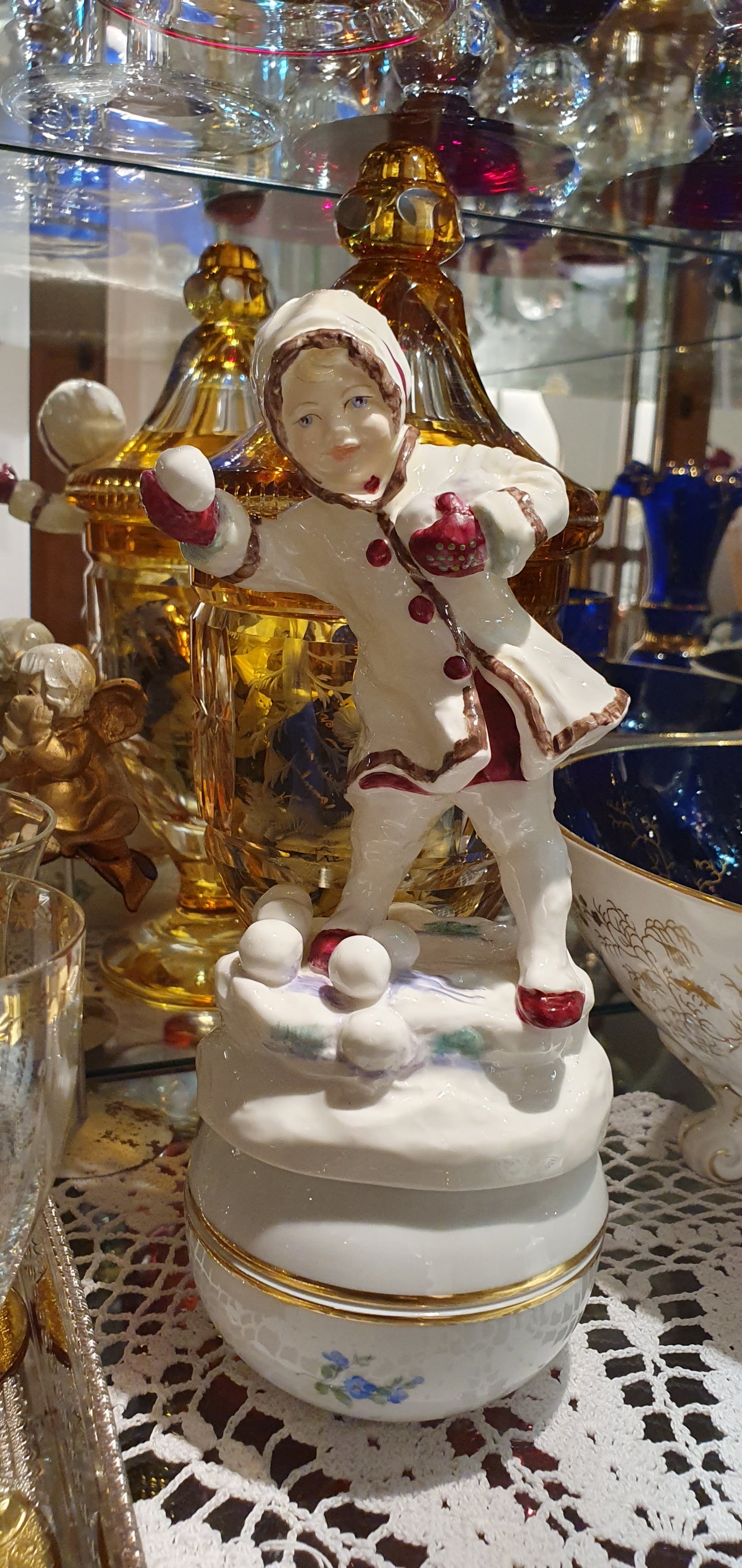 Royal Worcester figurine by Freda Doughty.
