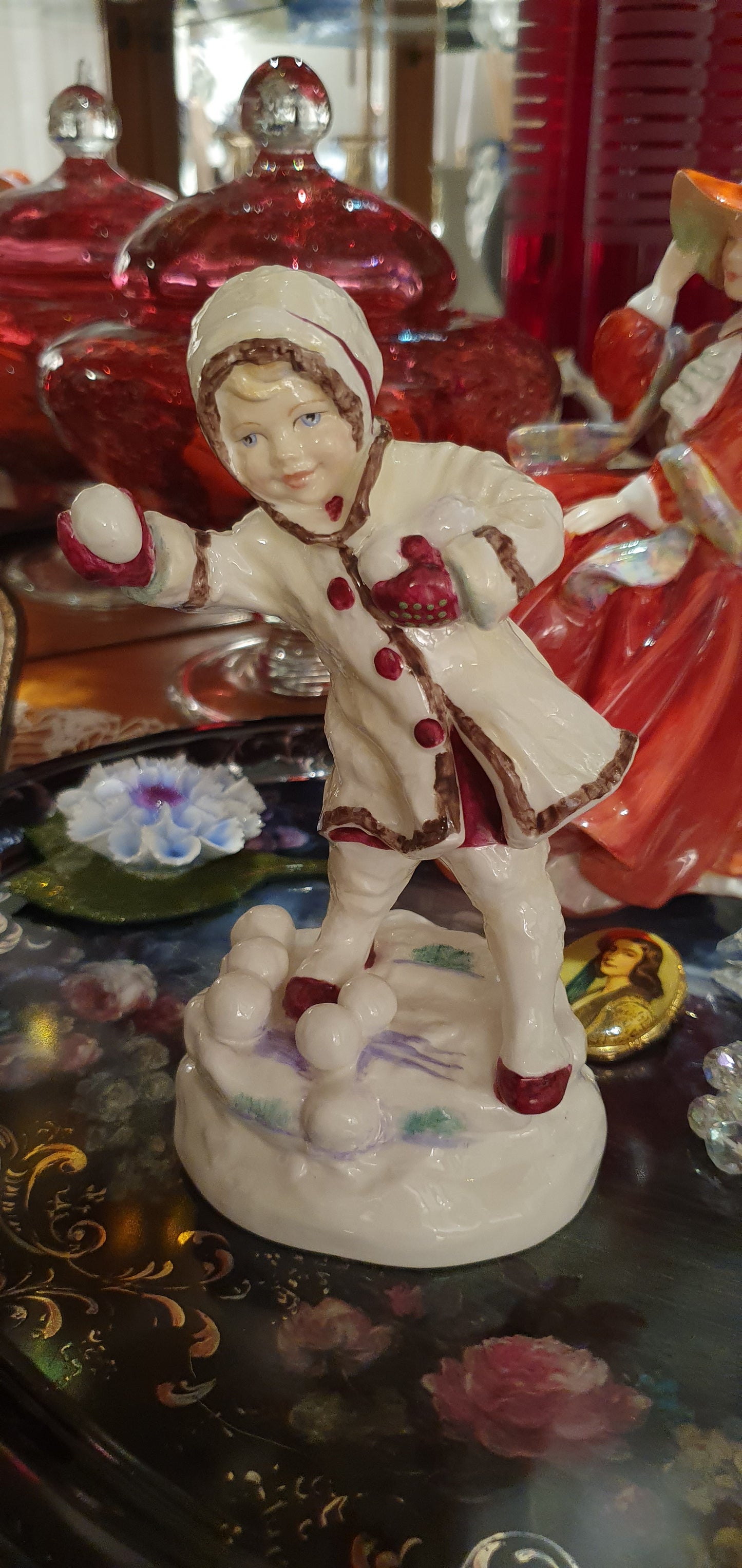 Royal Worcester figurine by Freda Doughty.