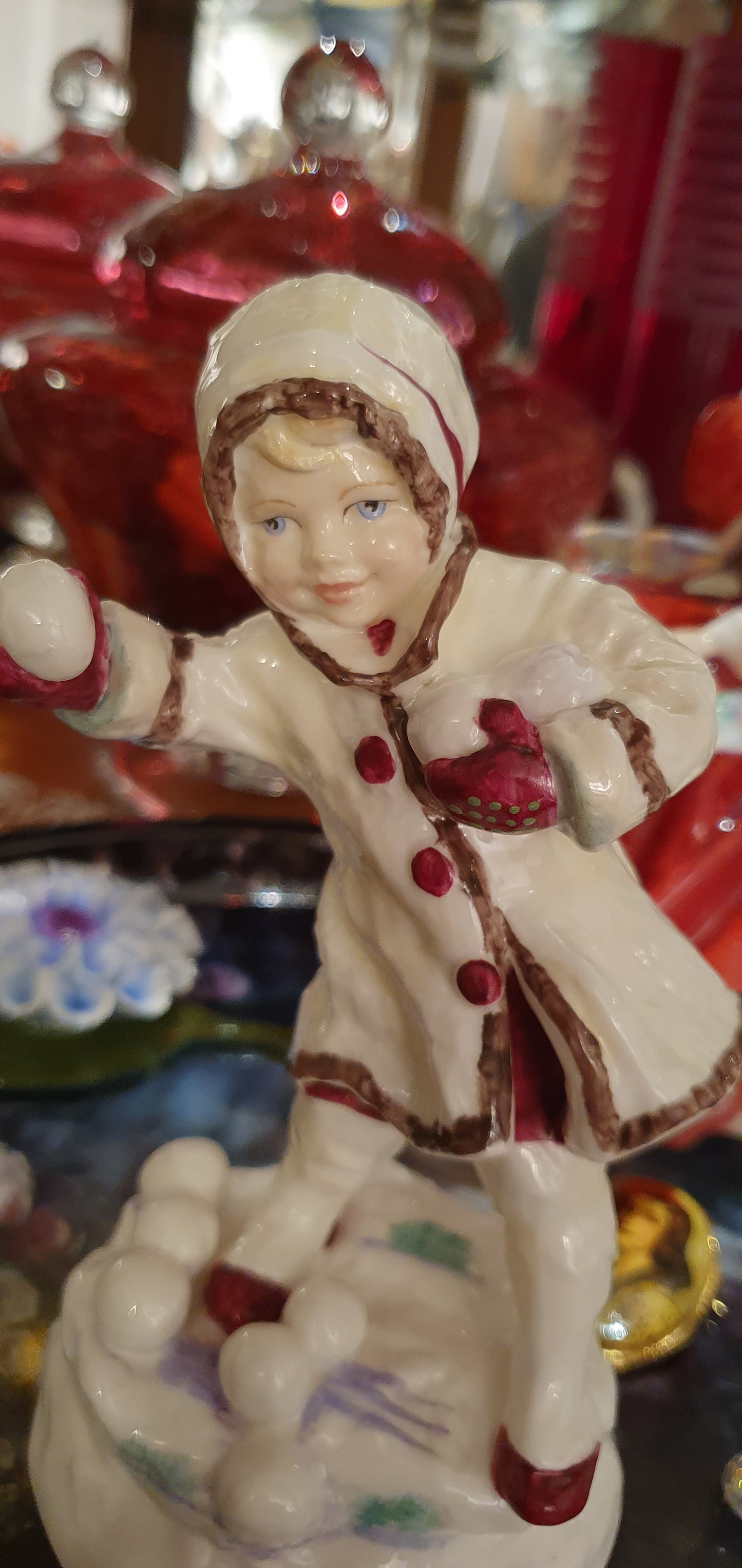 Royal Worcester figurine by Freda Doughty.