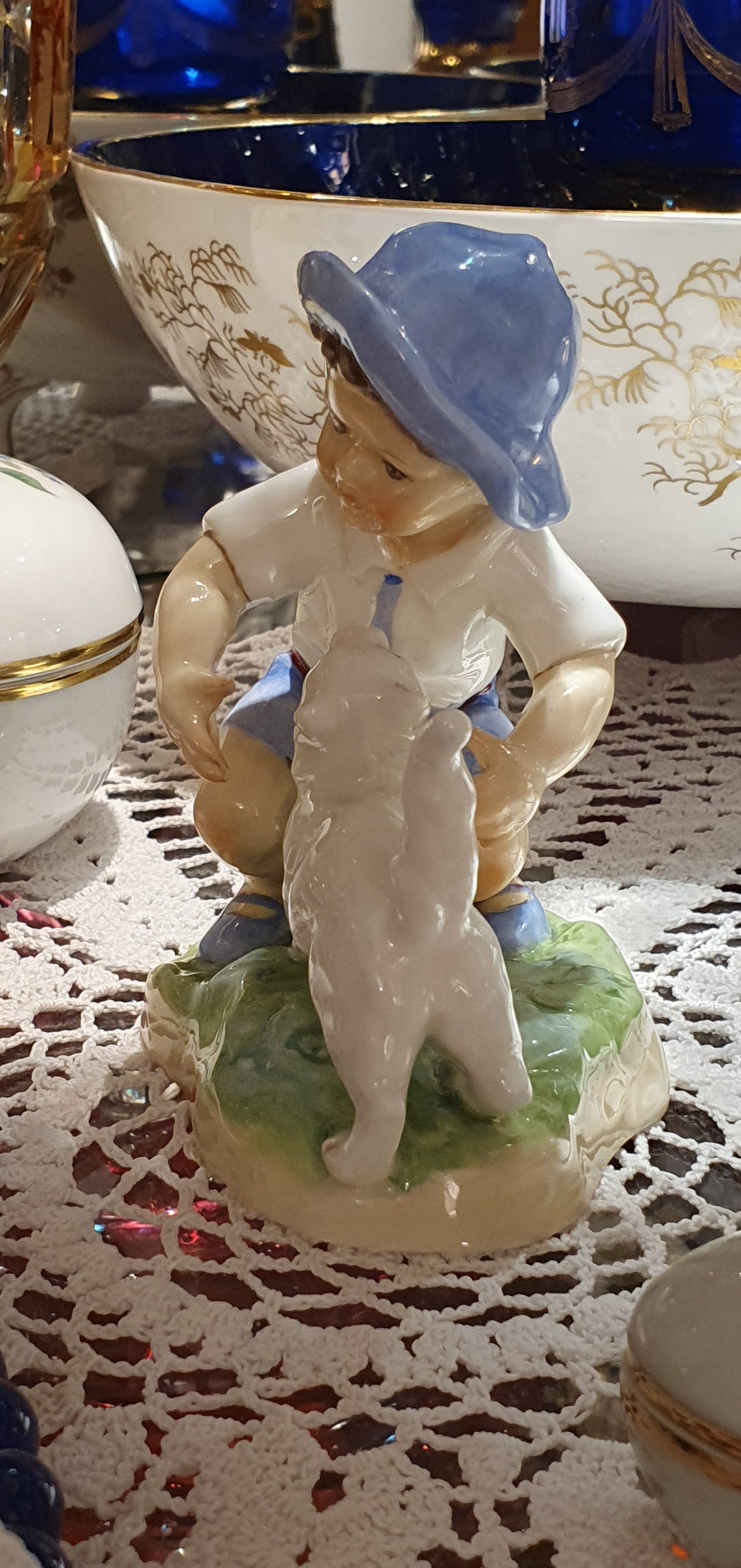 Porcelain Figure by Freda G. Doughty for Royal Worcester.