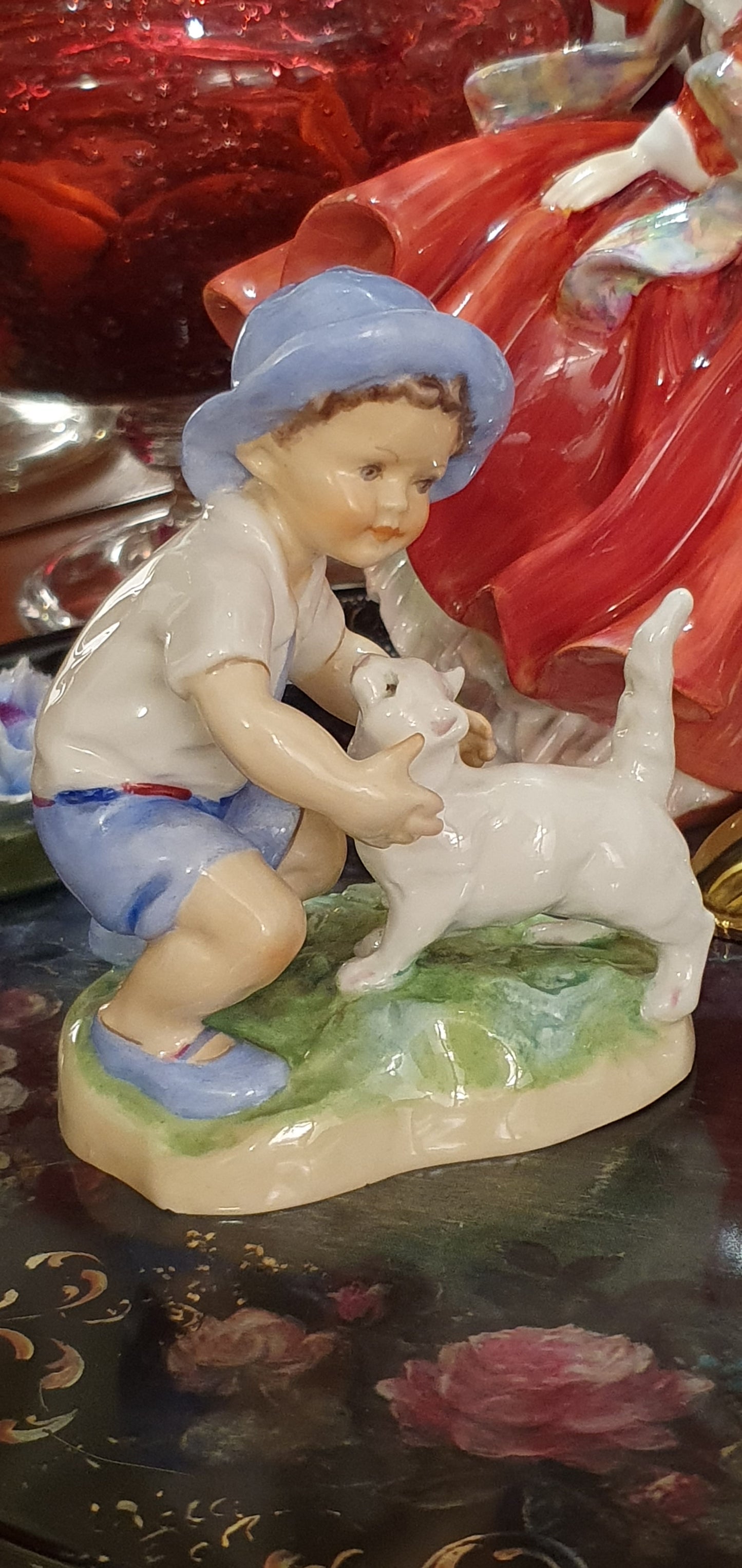 Porcelain Figure by Freda G. Doughty for Royal Worcester.