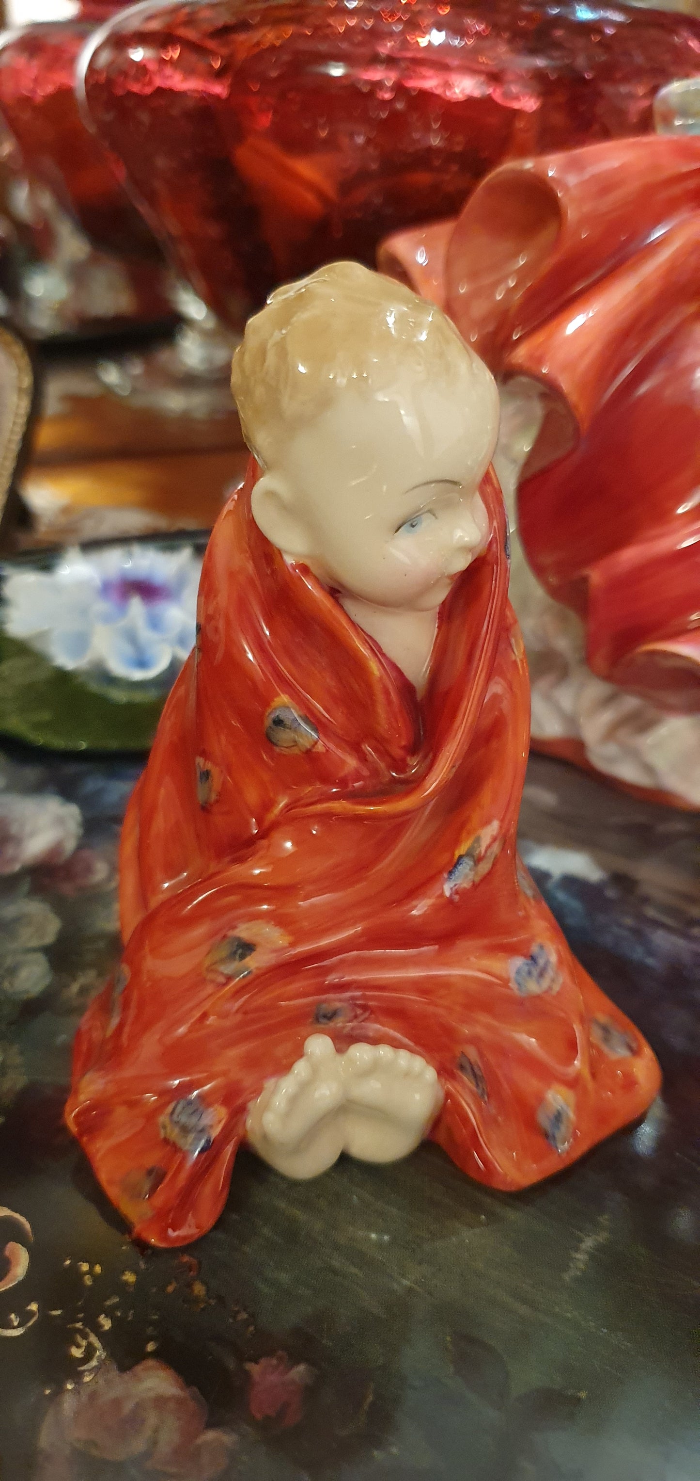 A Royal Doulton figurine called This Little Pig