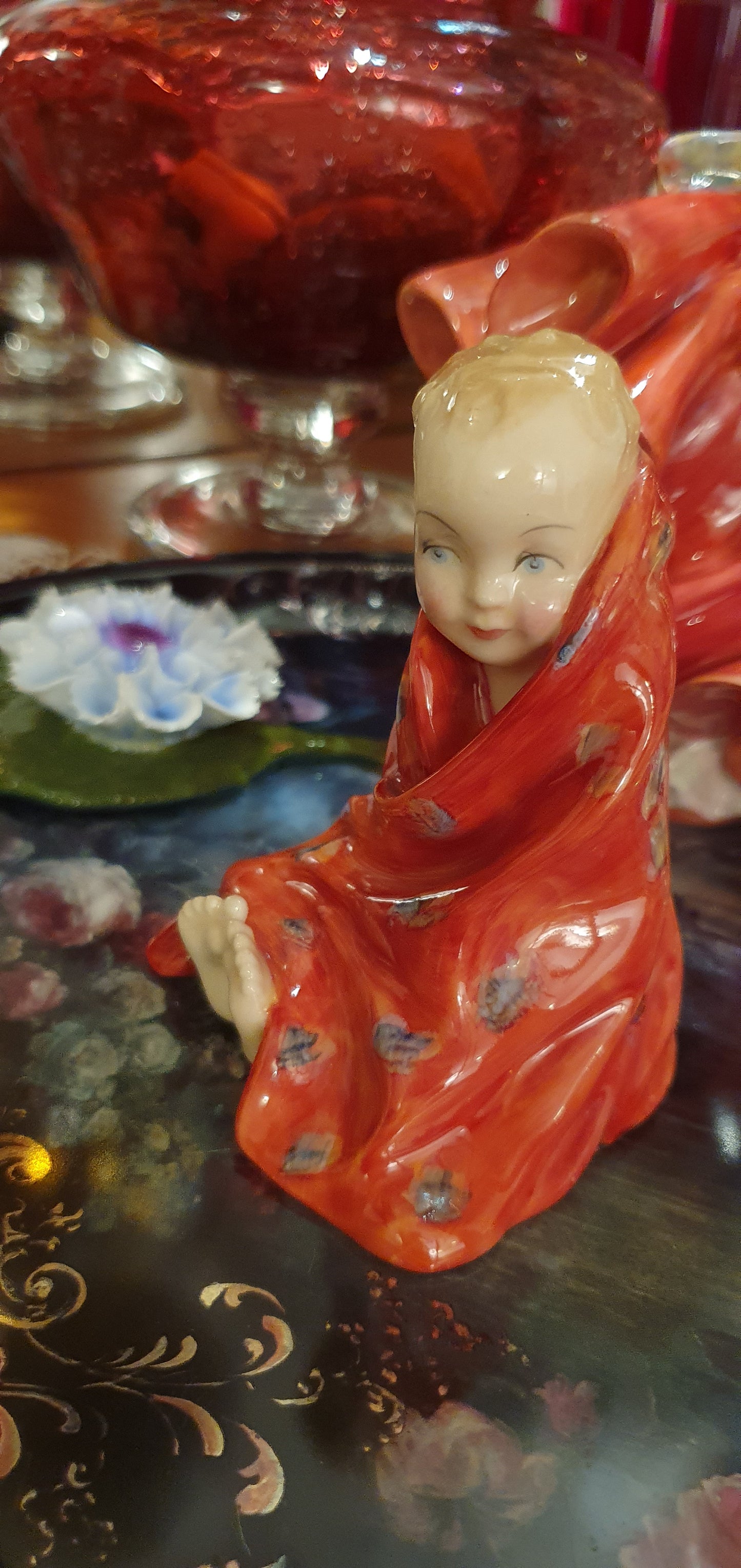 A Royal Doulton figurine called This Little Pig