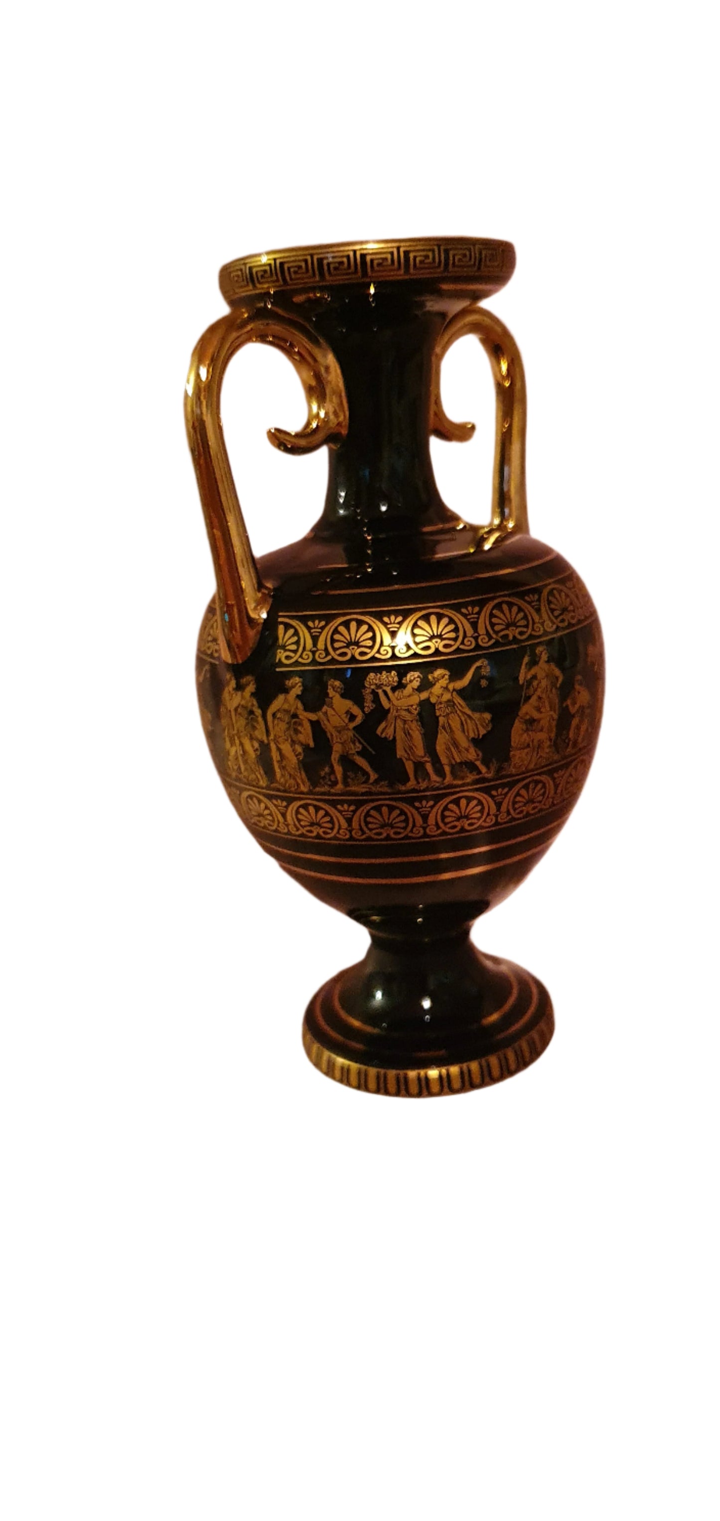 Vase I. Spyropoulos with 24-karat gold