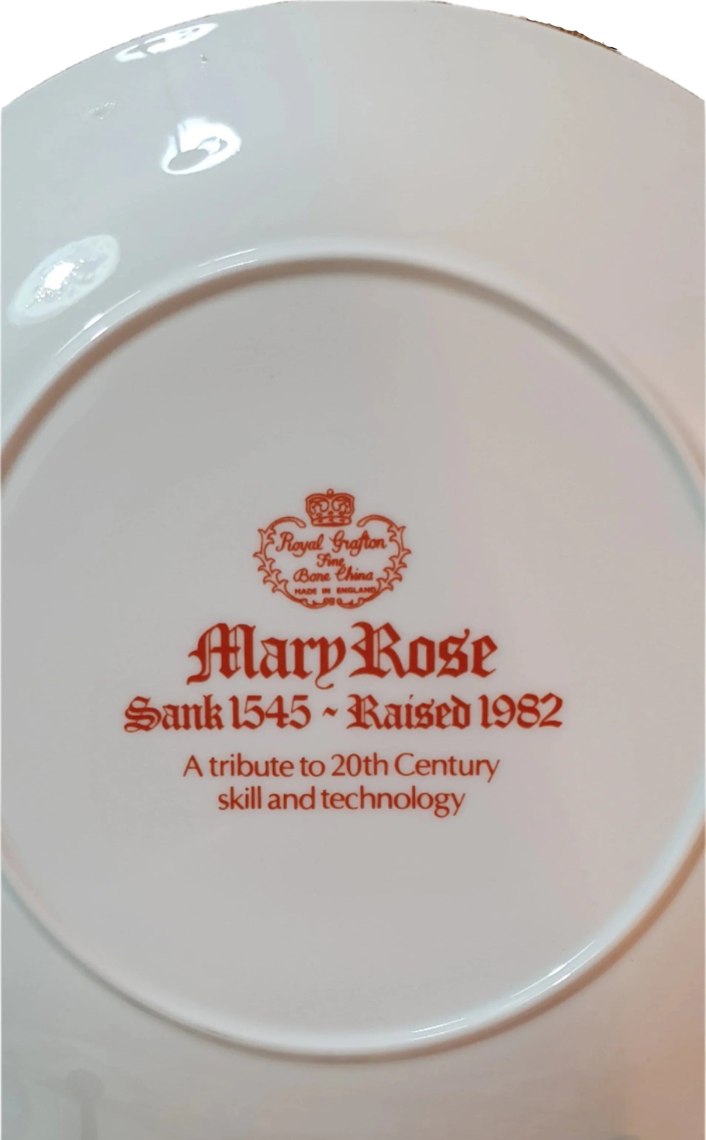 Decorative Maritime History: Royal Grafton “Mary Rose” Plate