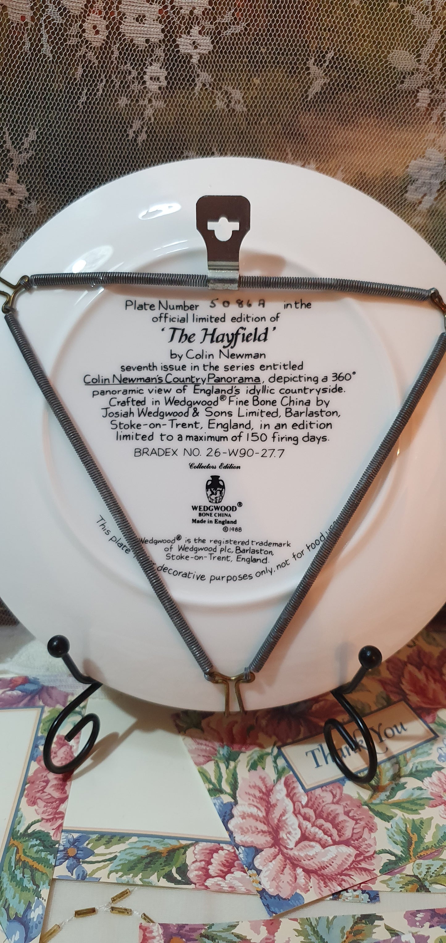 Living in Nature: Wedgwood "The Hayfield" (1987)