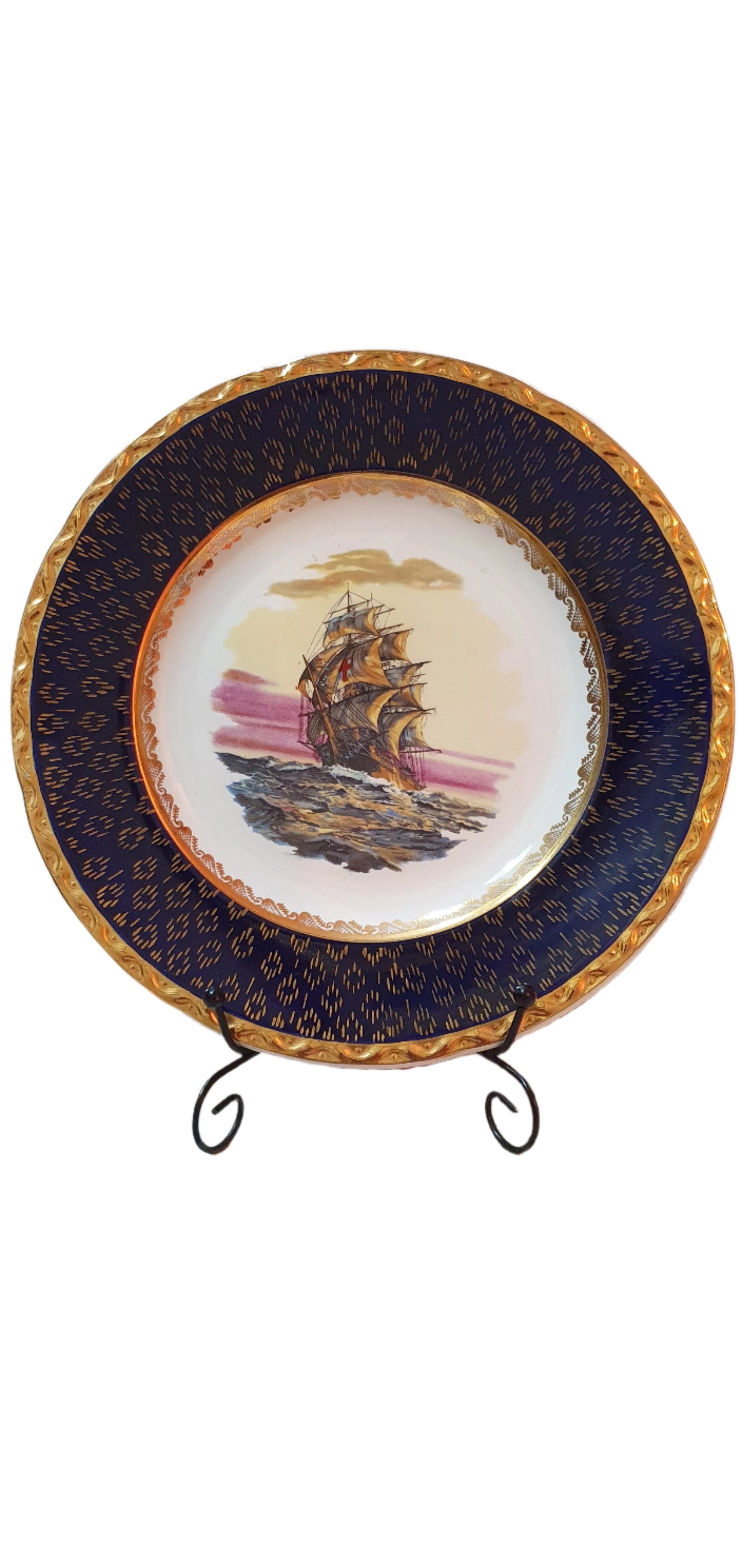 Decorative Collector's Ship Image Plate - Weatherby