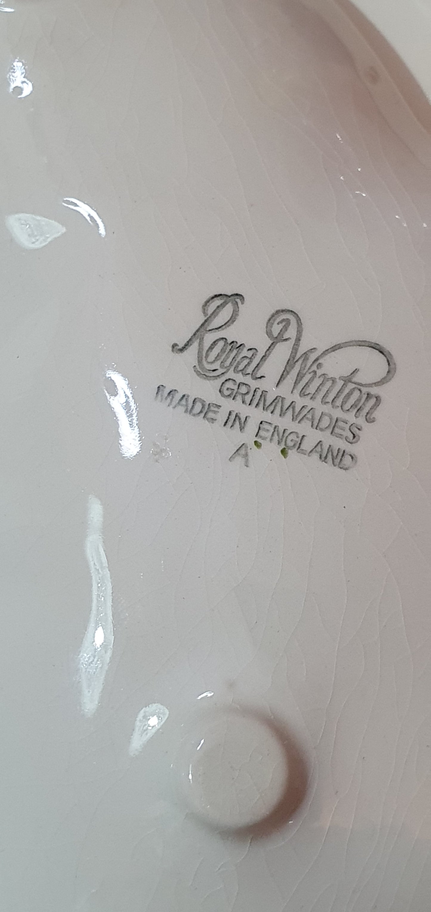 Royal Winton Grimwades Rose Plate