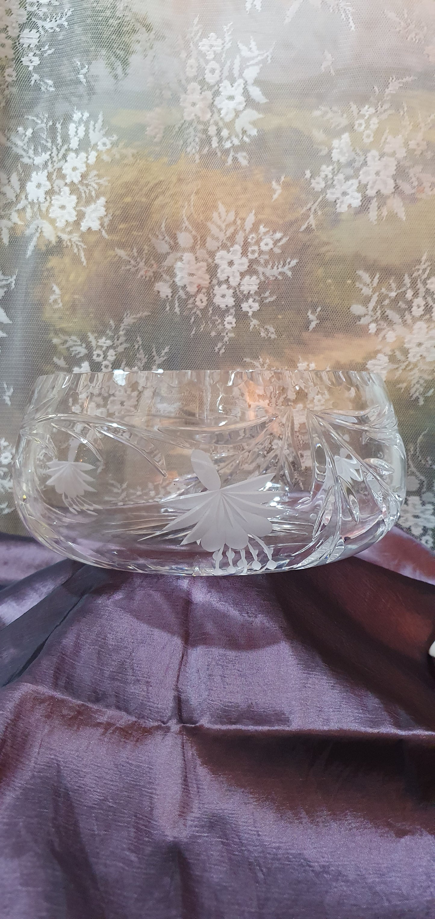 Crystal bowl for special occasions