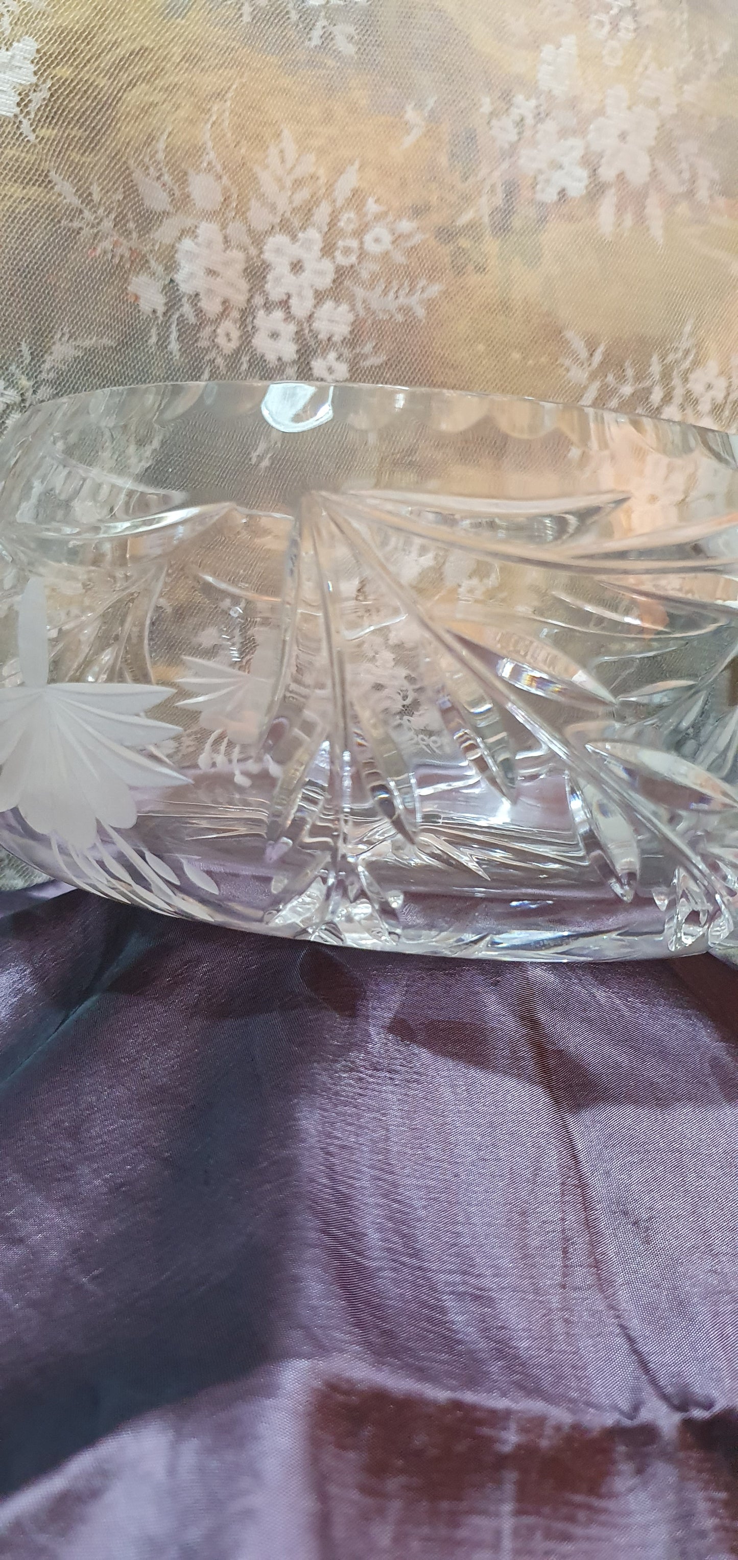 Crystal bowl for special occasions