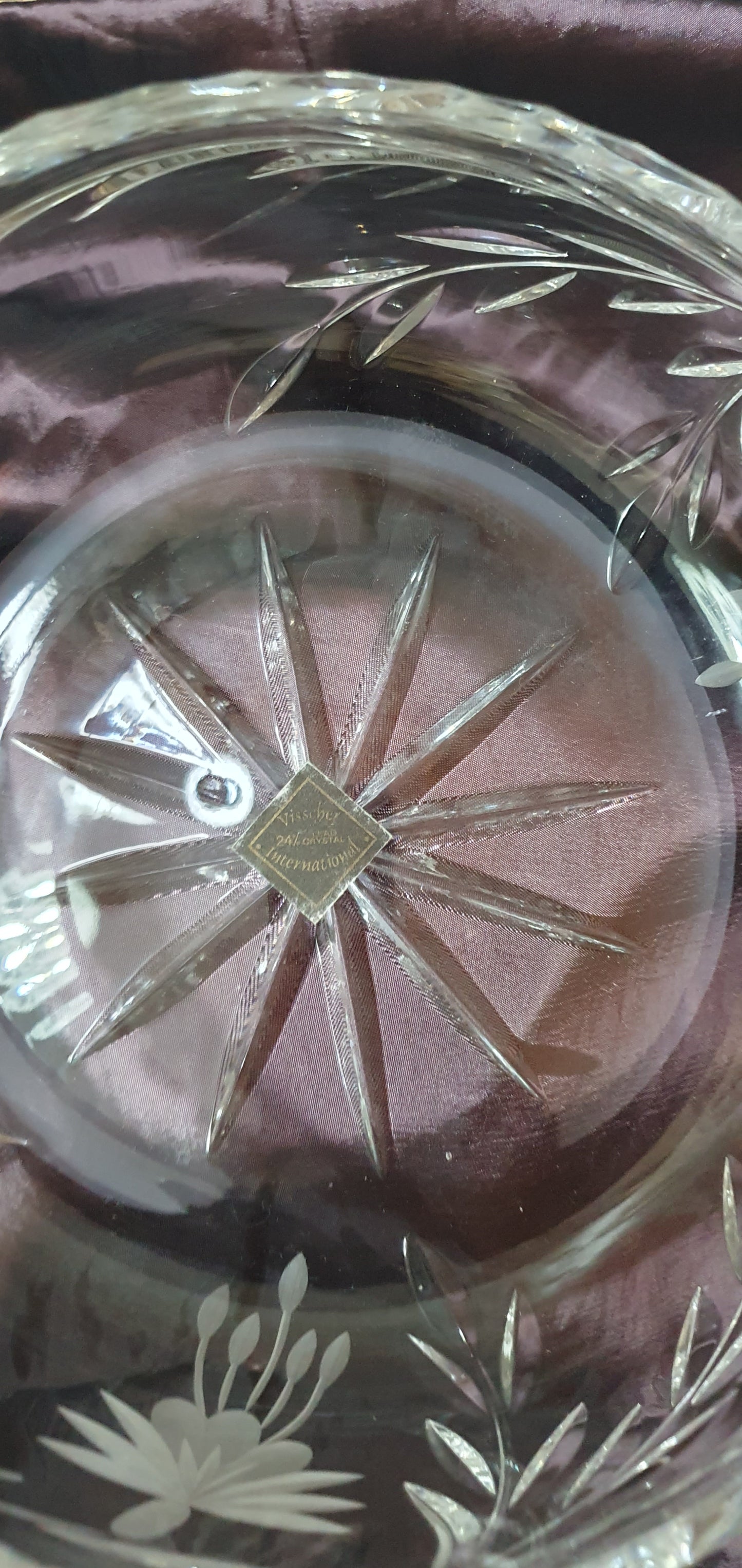 Crystal bowl for special occasions