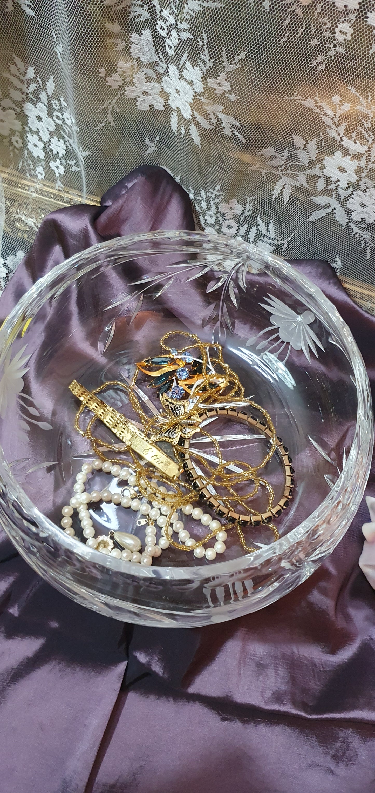 Crystal bowl for special occasions