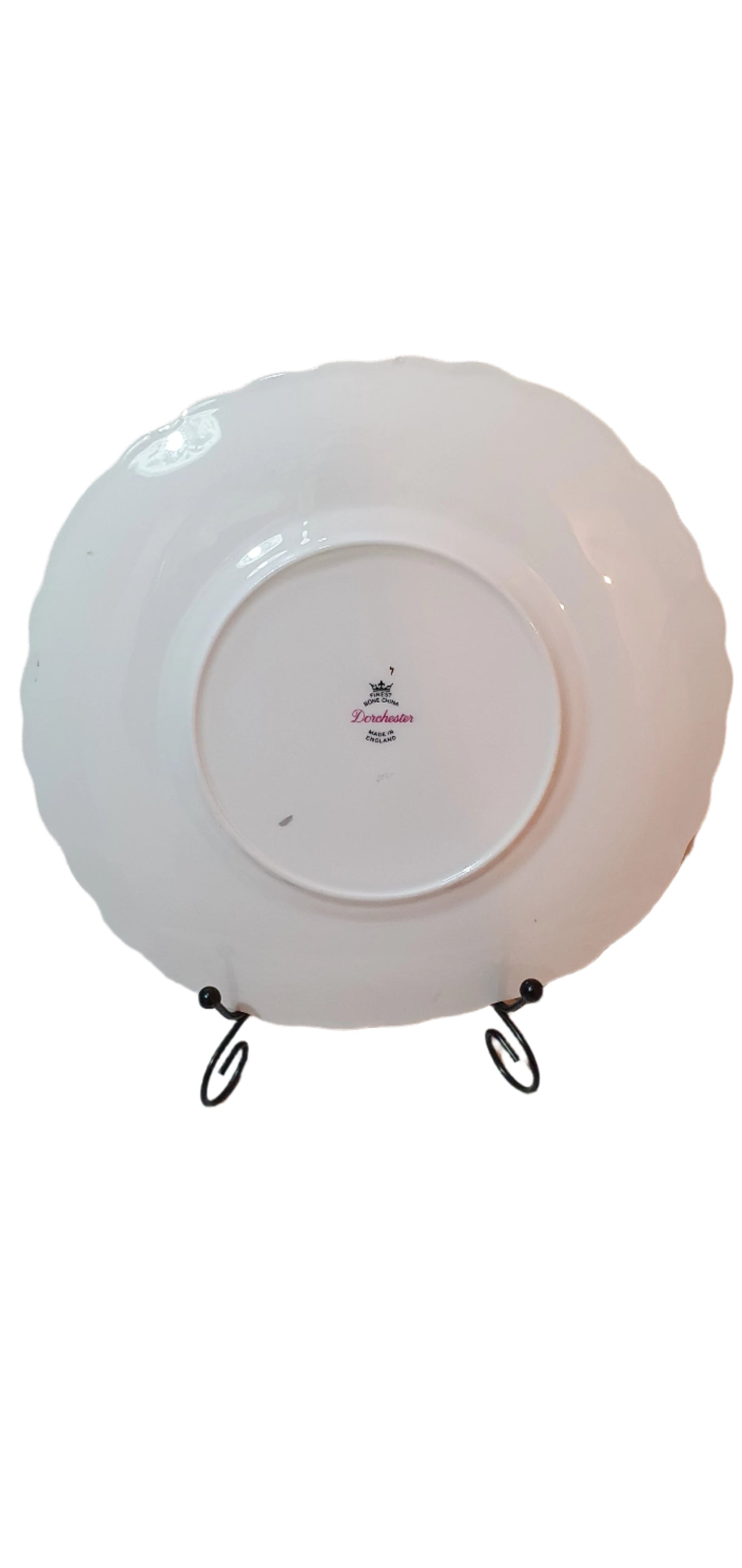 Dorchester fine bone china plate
