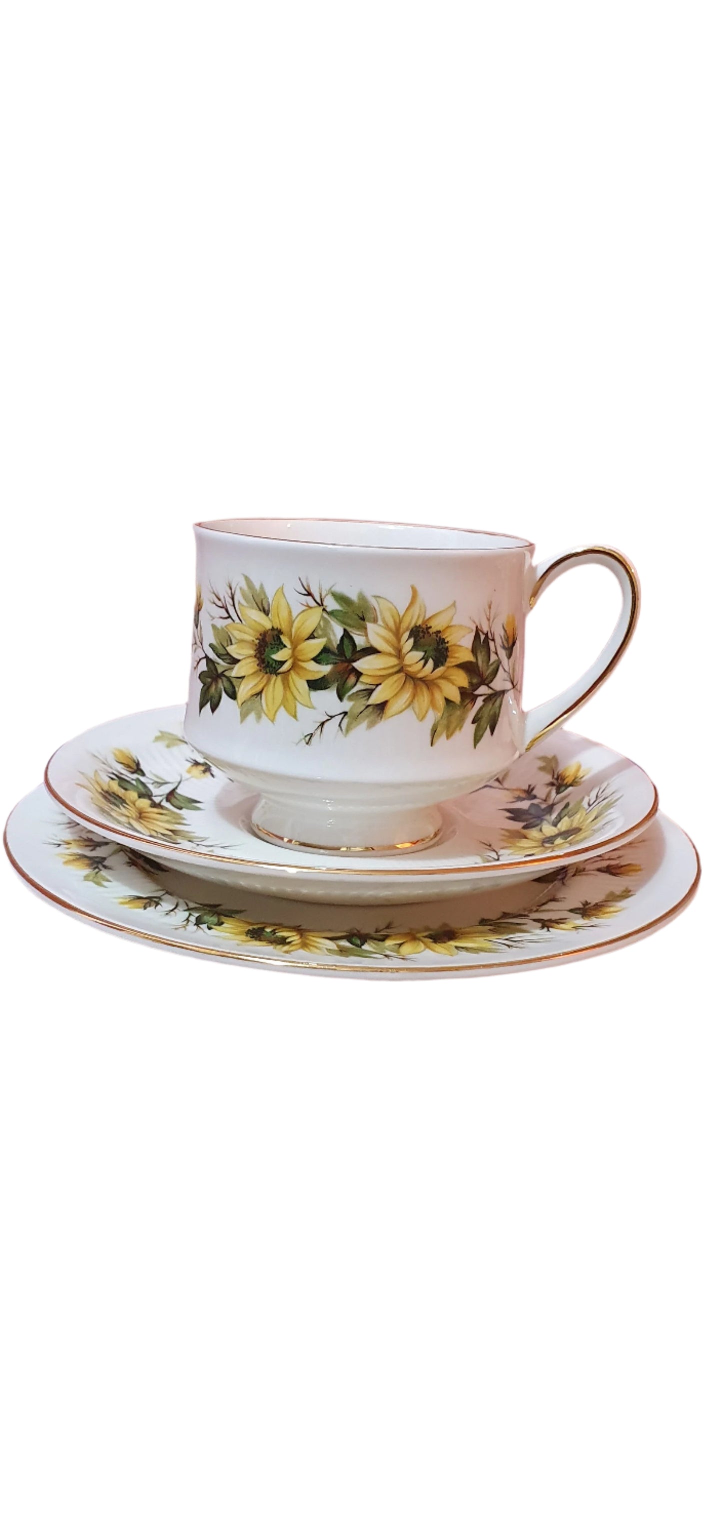 Sunny shine: 4-piece Paragon "Sunflower" triple set