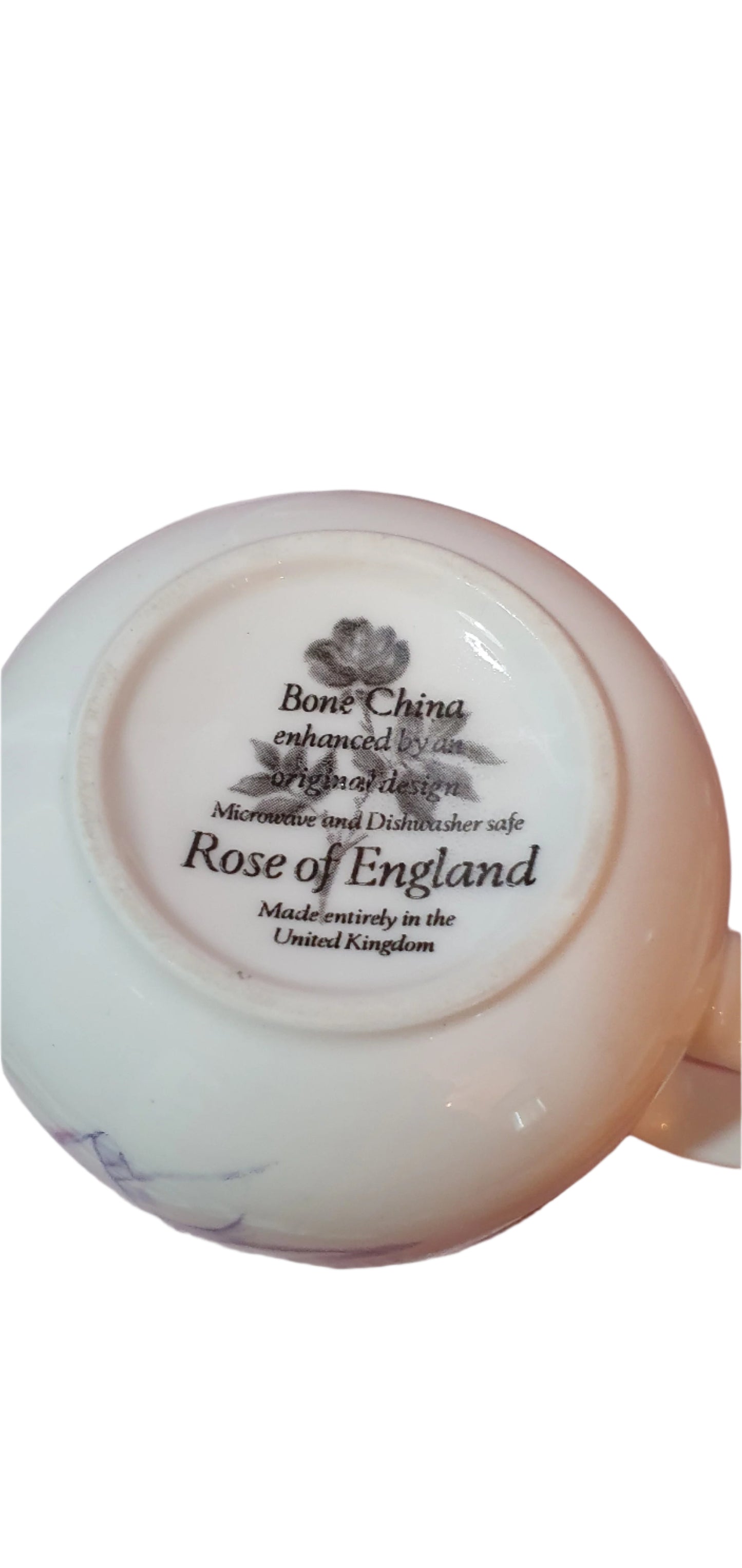Rose of England glass