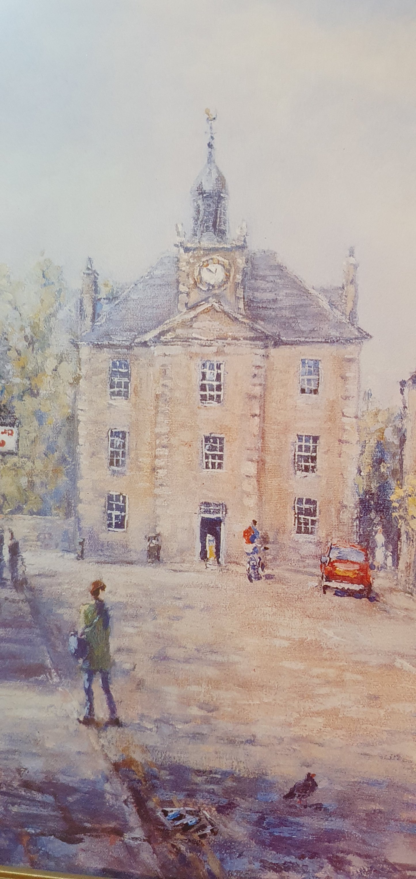 Lithograph "High Street" by Howard Butterworth