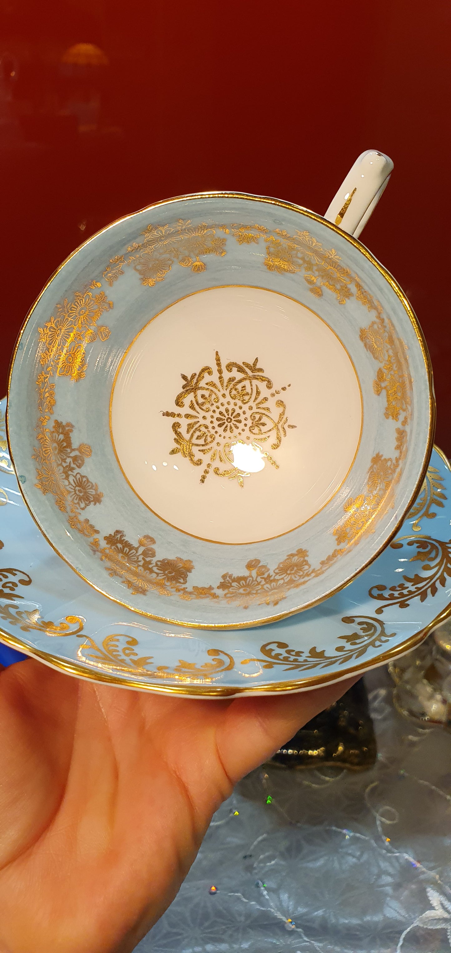 Westbrook glass – bohemian chic and regal gilding