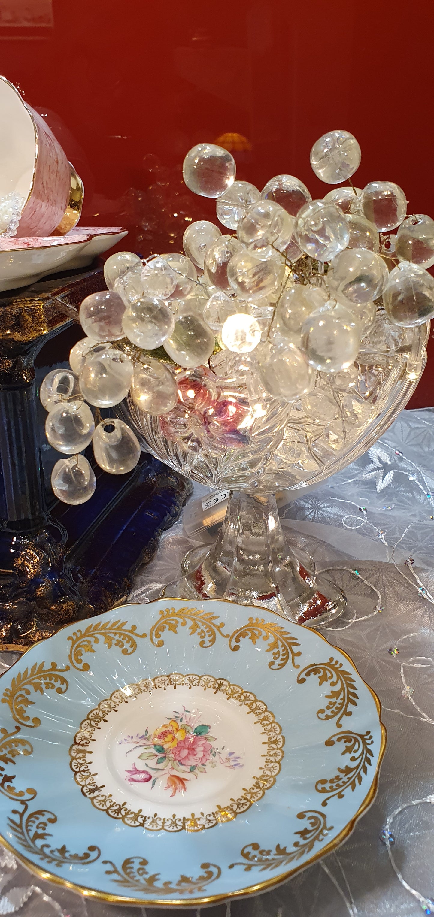 Westbrook glass – bohemian chic and regal gilding