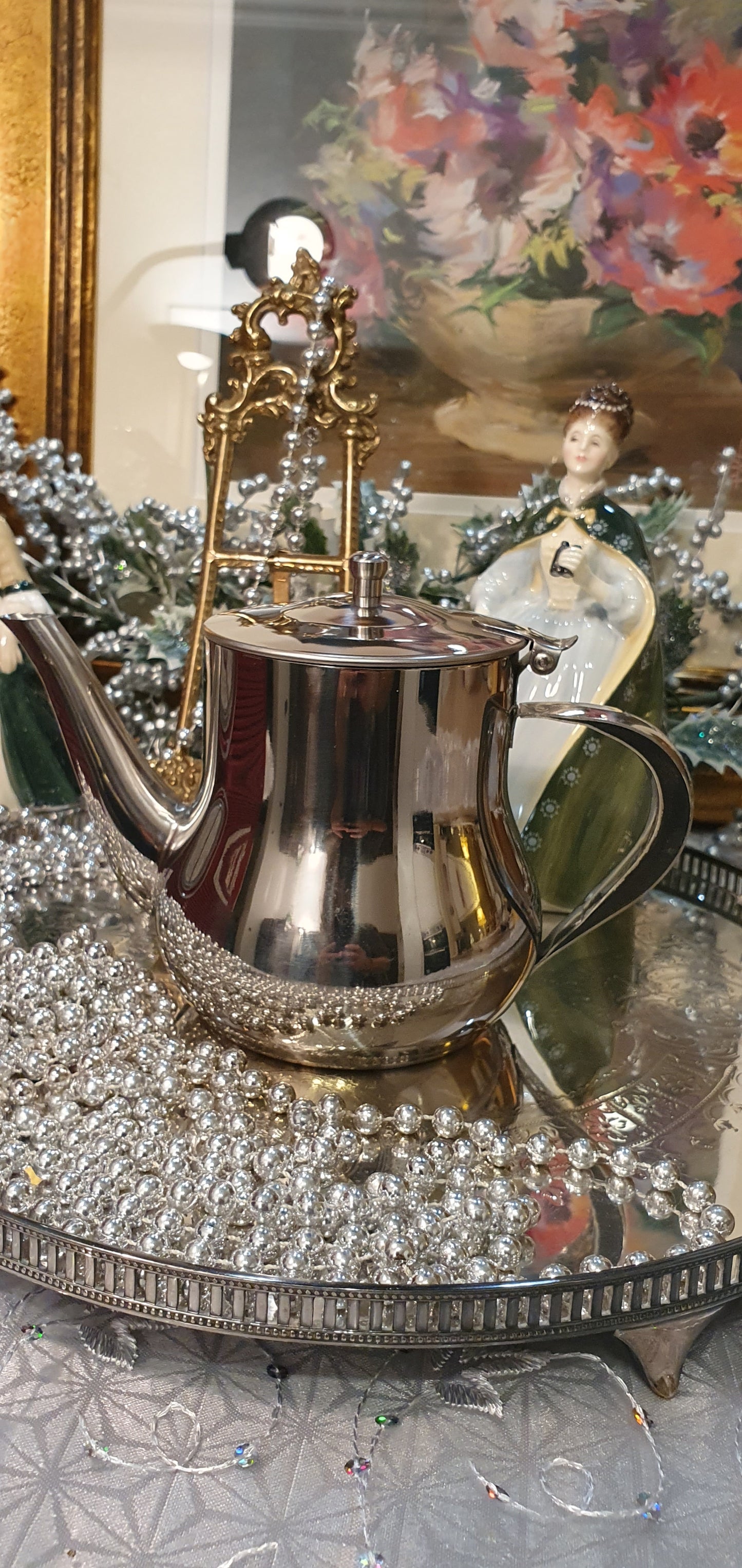 Vintage metal kettle
