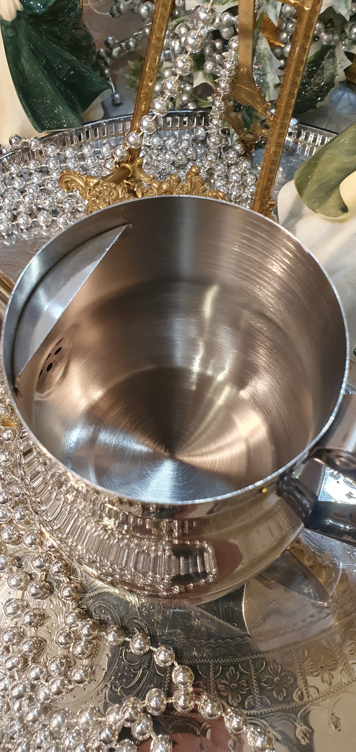 Vintage metal kettle