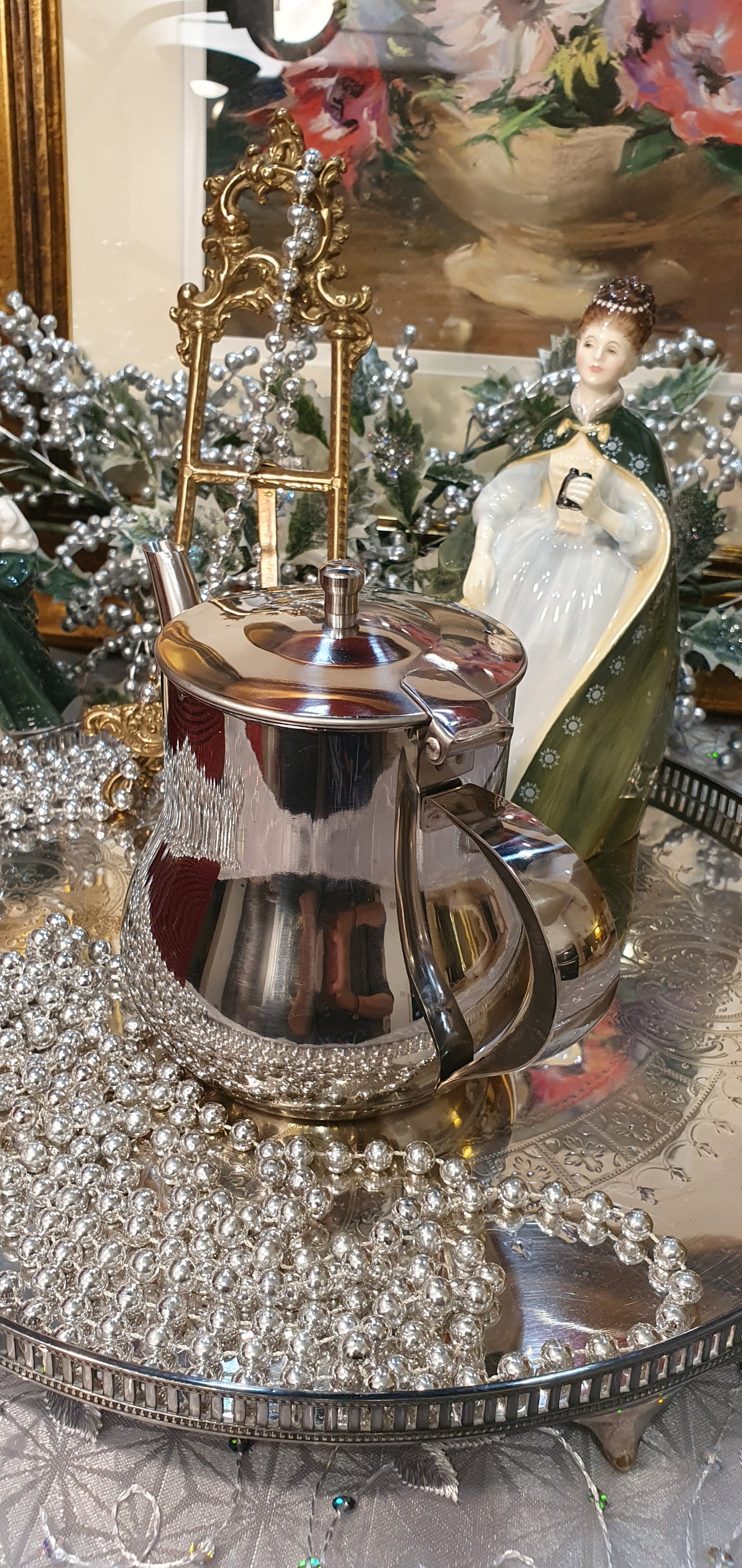Vintage metal kettle