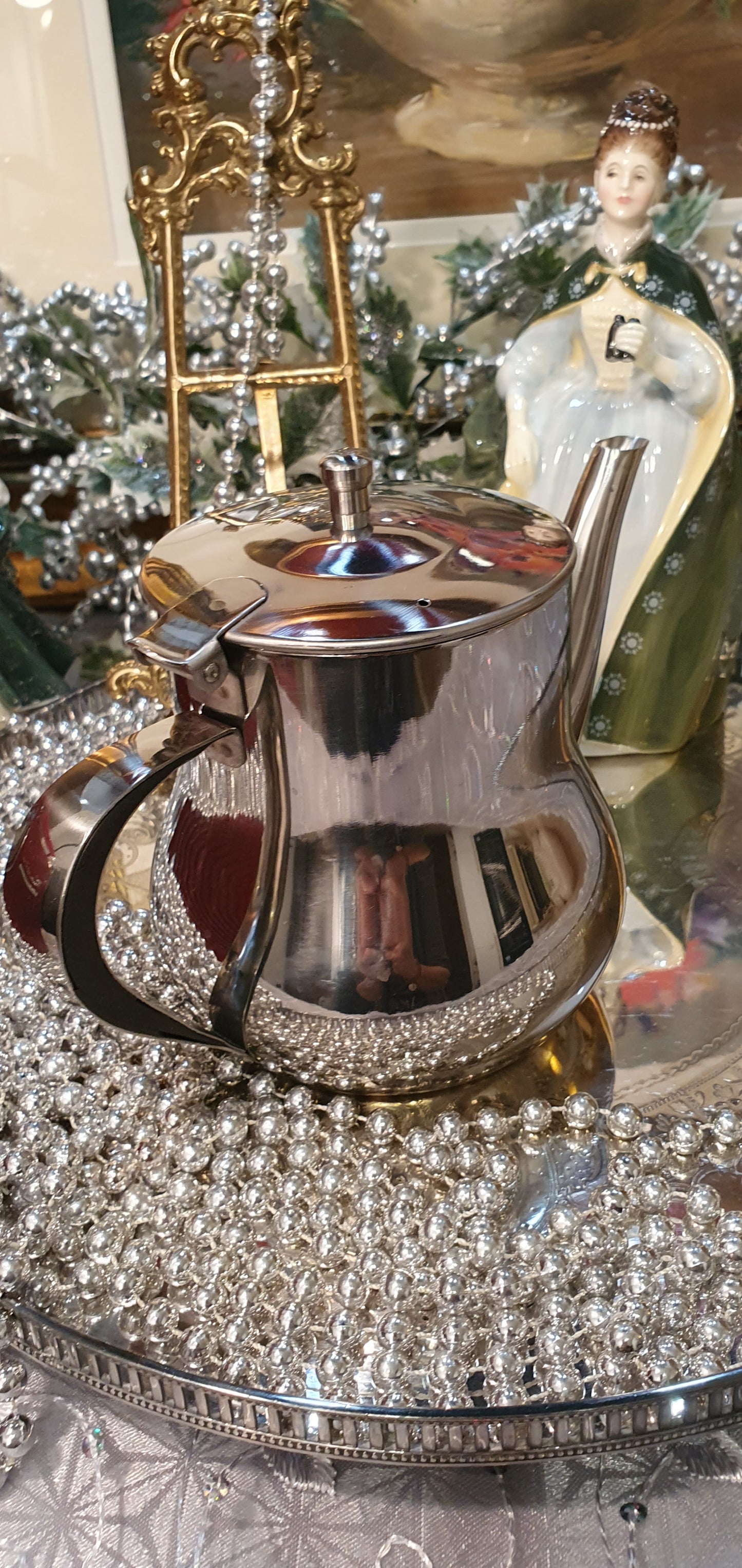 Vintage metal kettle