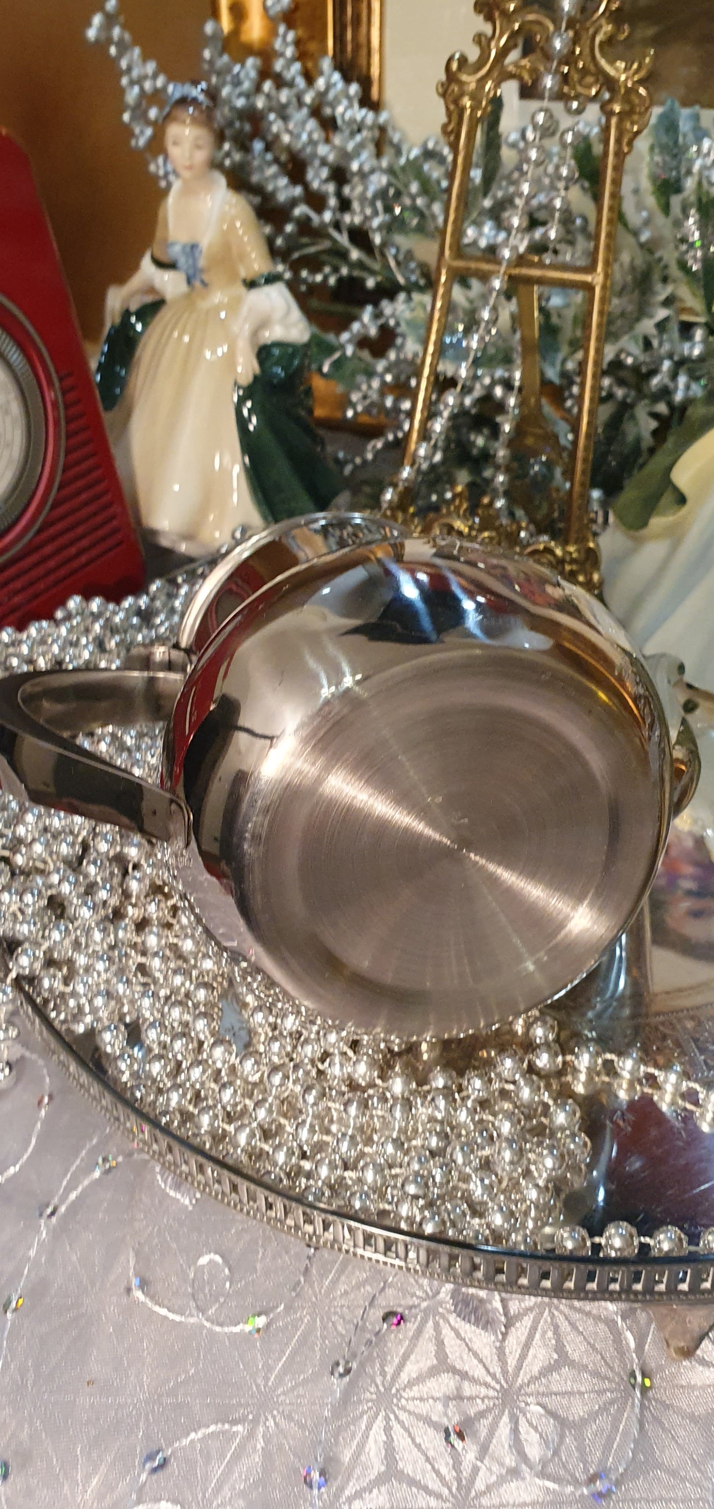 Vintage metal kettle
