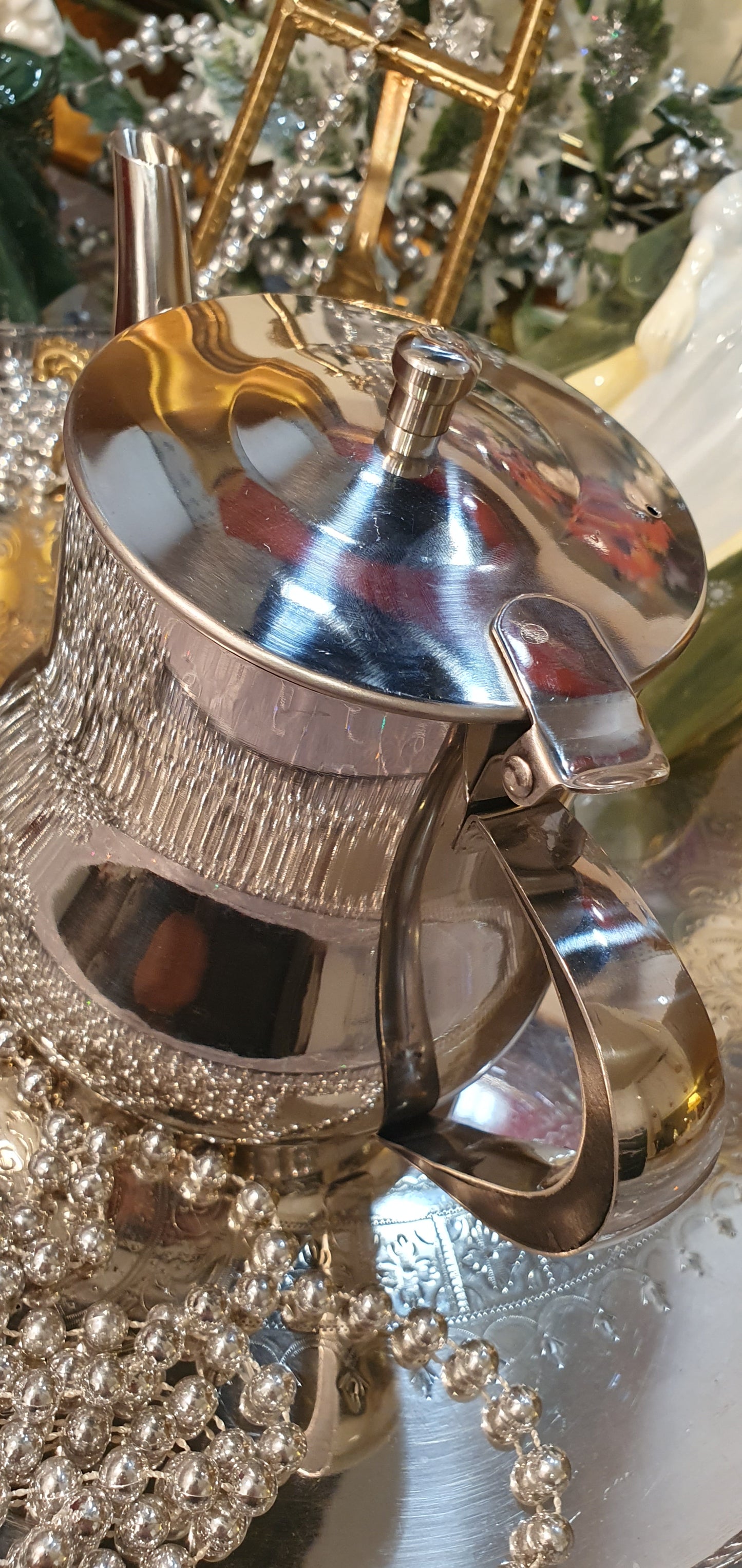 Vintage metal kettle