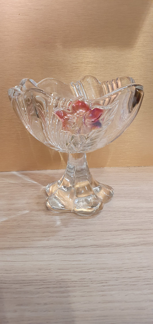 Eлегантна стъклена бонбониера