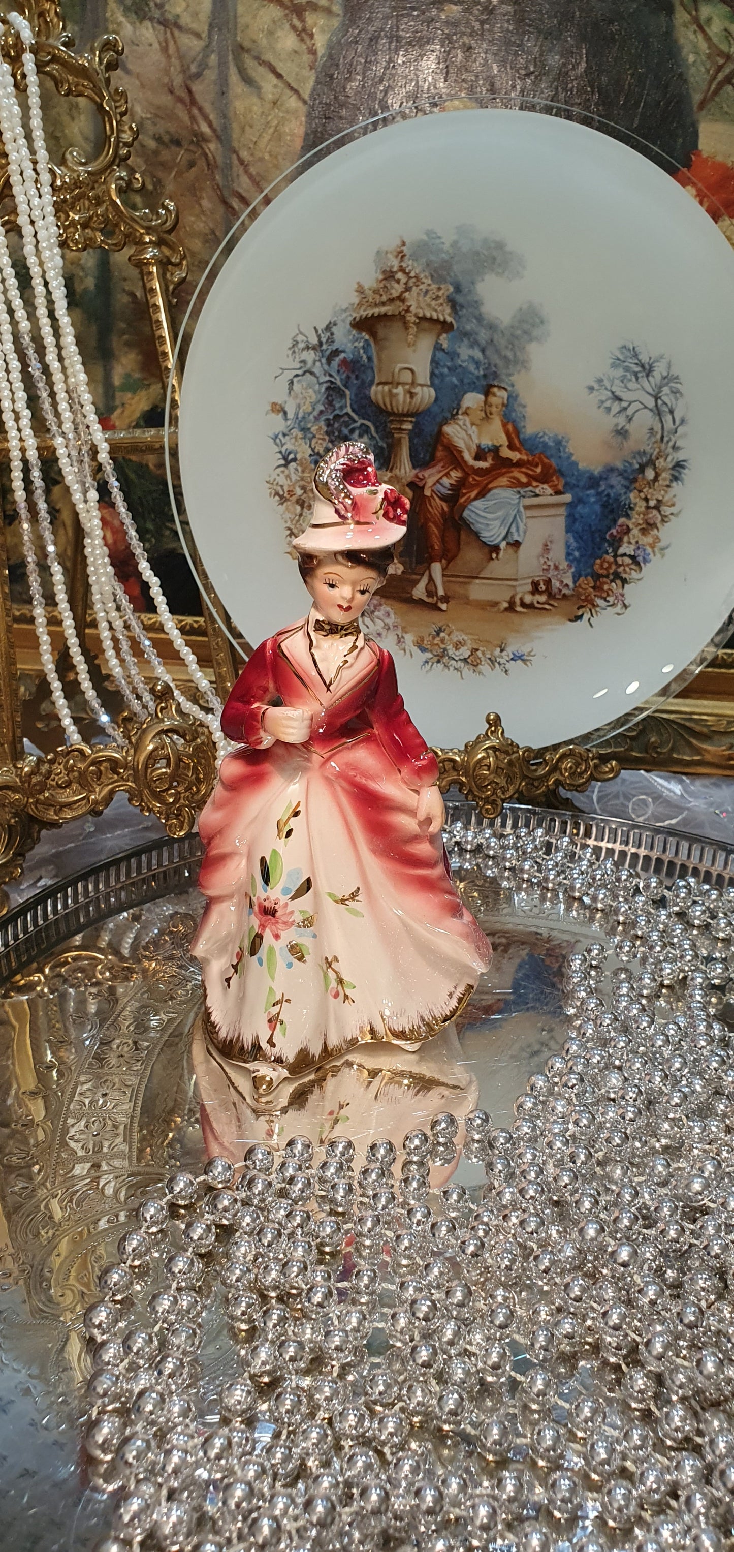 Figure of a lady from Japan