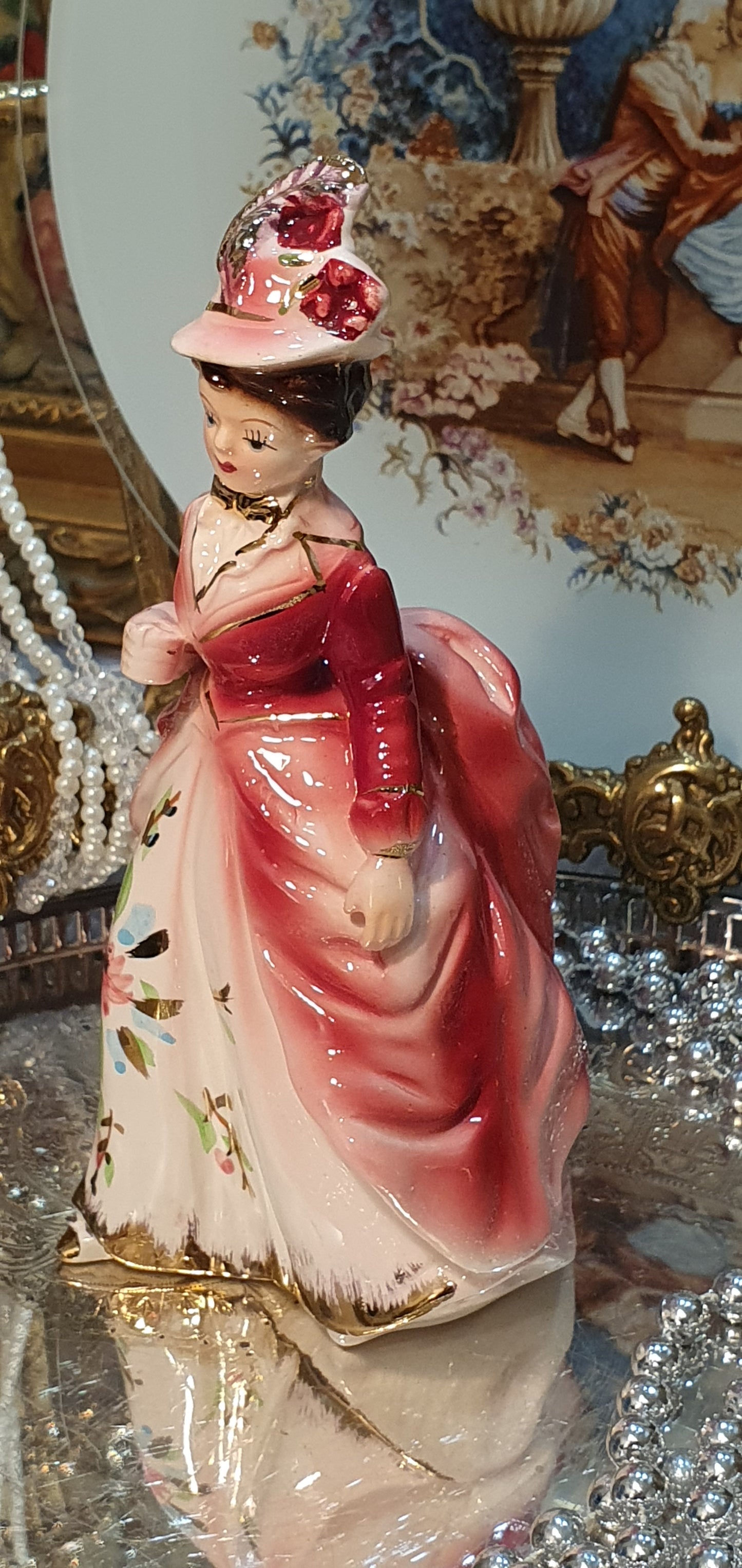 Figure of a lady from Japan