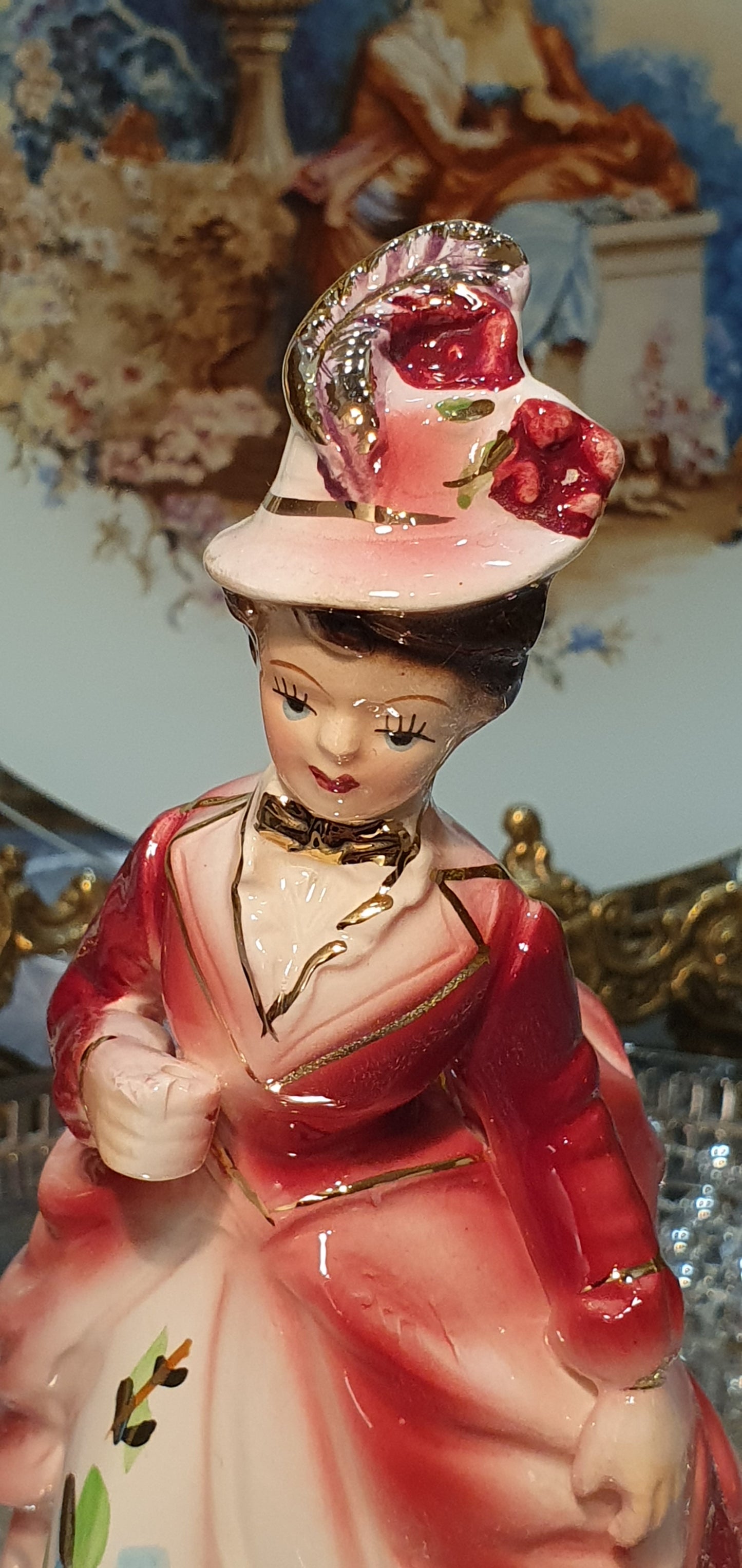 Figure of a lady from Japan